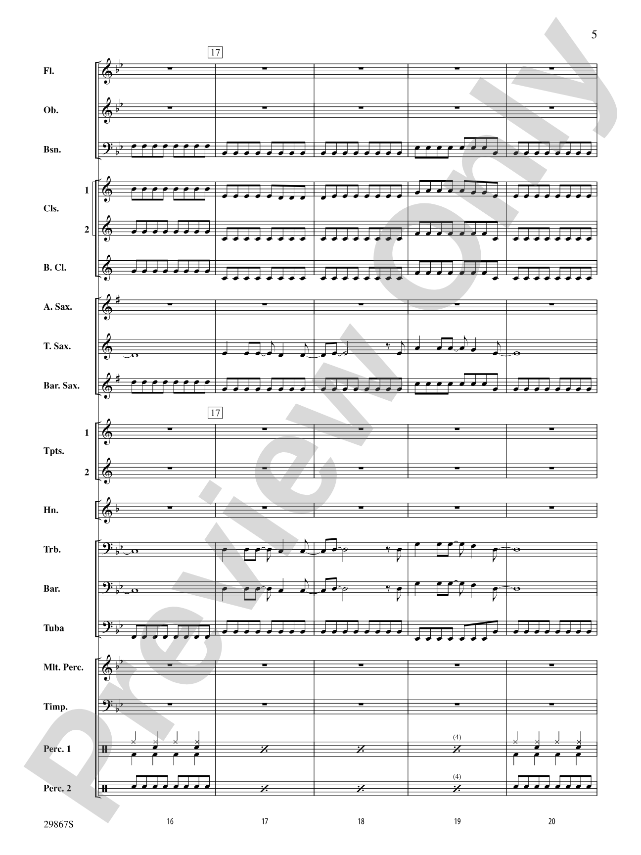 My Life Would Suck Without You: Concert Band Conductor Score & Parts