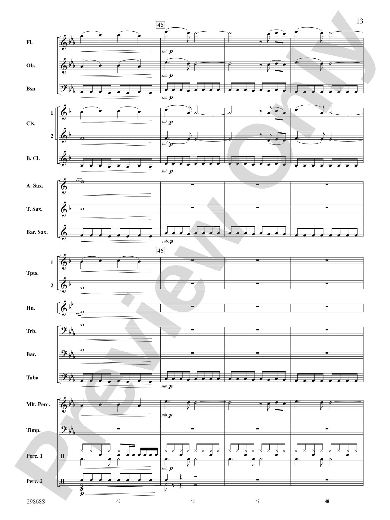 Gotta Be Somebody: Concert Band Conductor Score & Parts