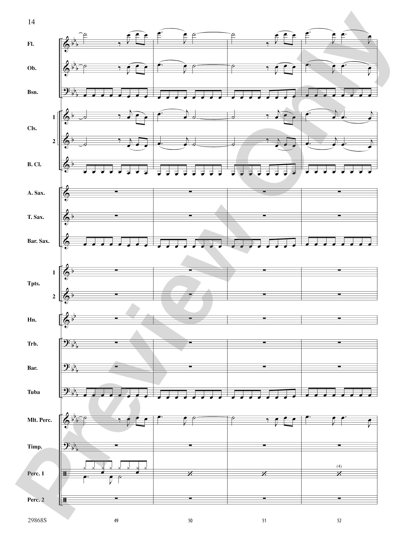 Gotta Be Somebody: Concert Band Conductor Score & Parts