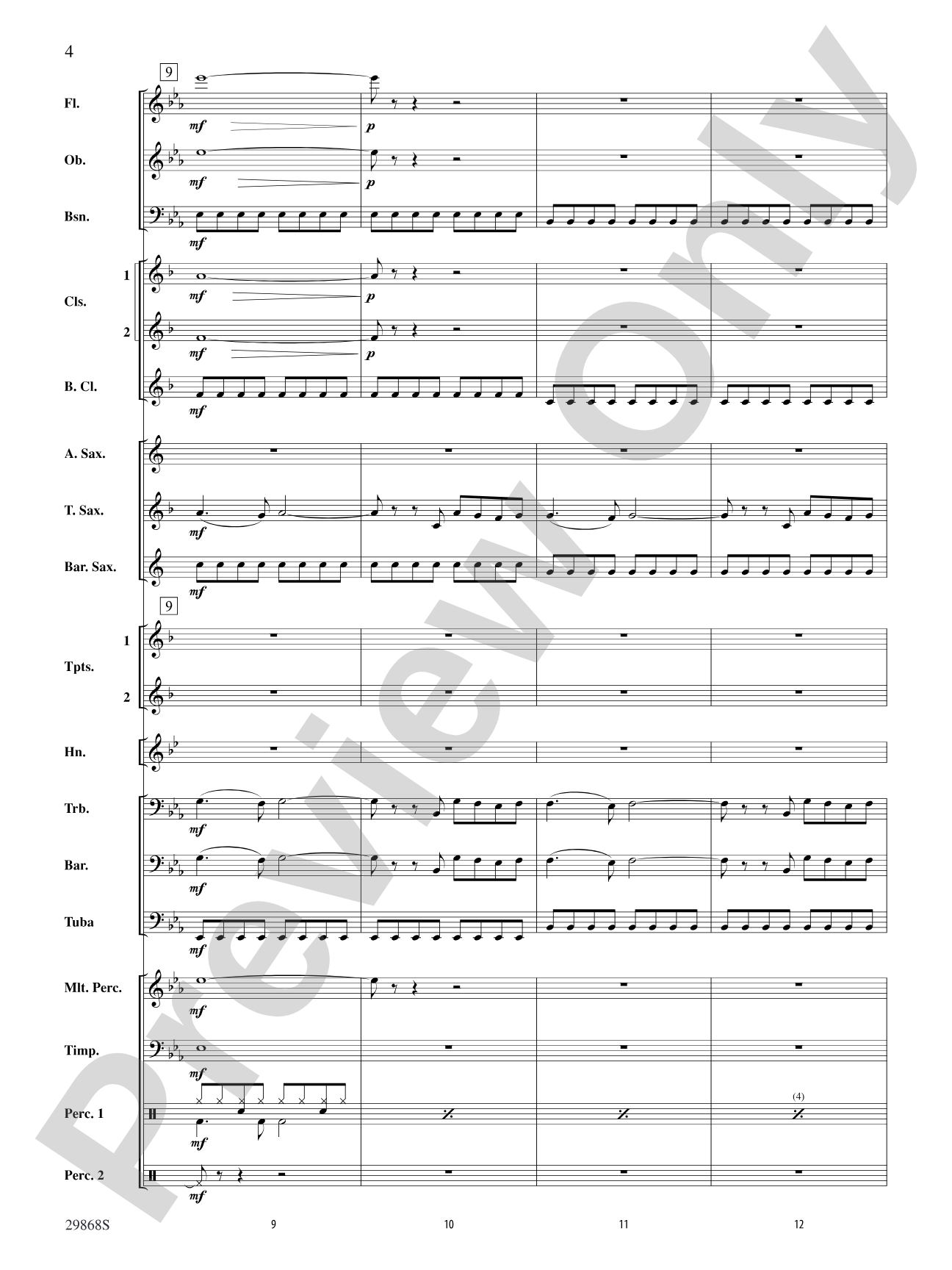 Gotta Be Somebody: Concert Band Conductor Score & Parts