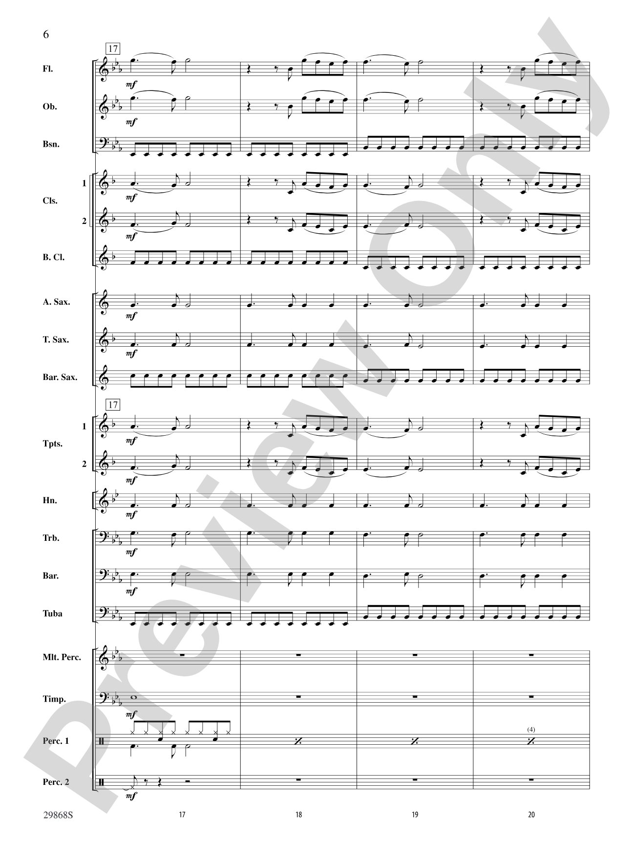 Gotta Be Somebody: Concert Band Conductor Score & Parts