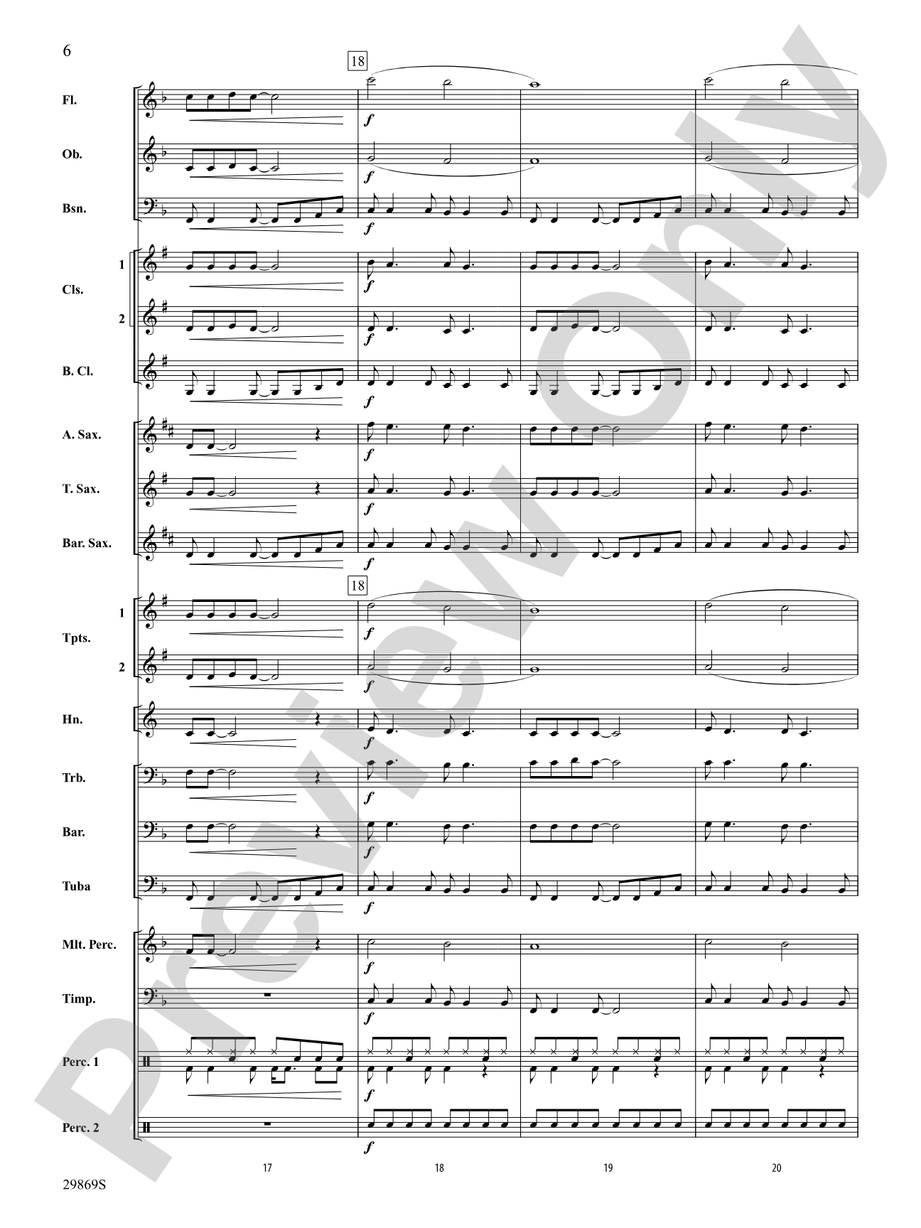 All Summer Long: Concert Band Conductor Score & Parts