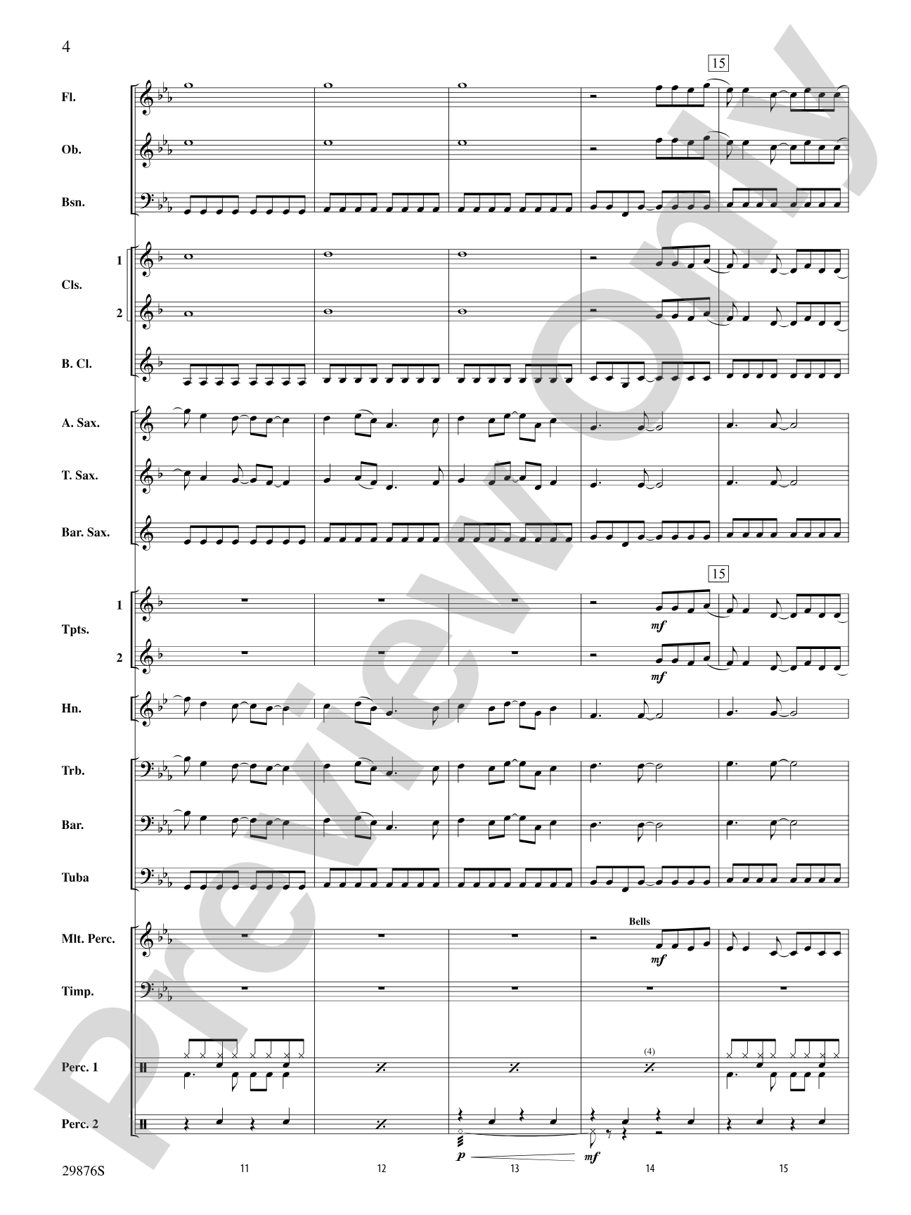 Second Chance: Concert Band Conductor Score & Parts