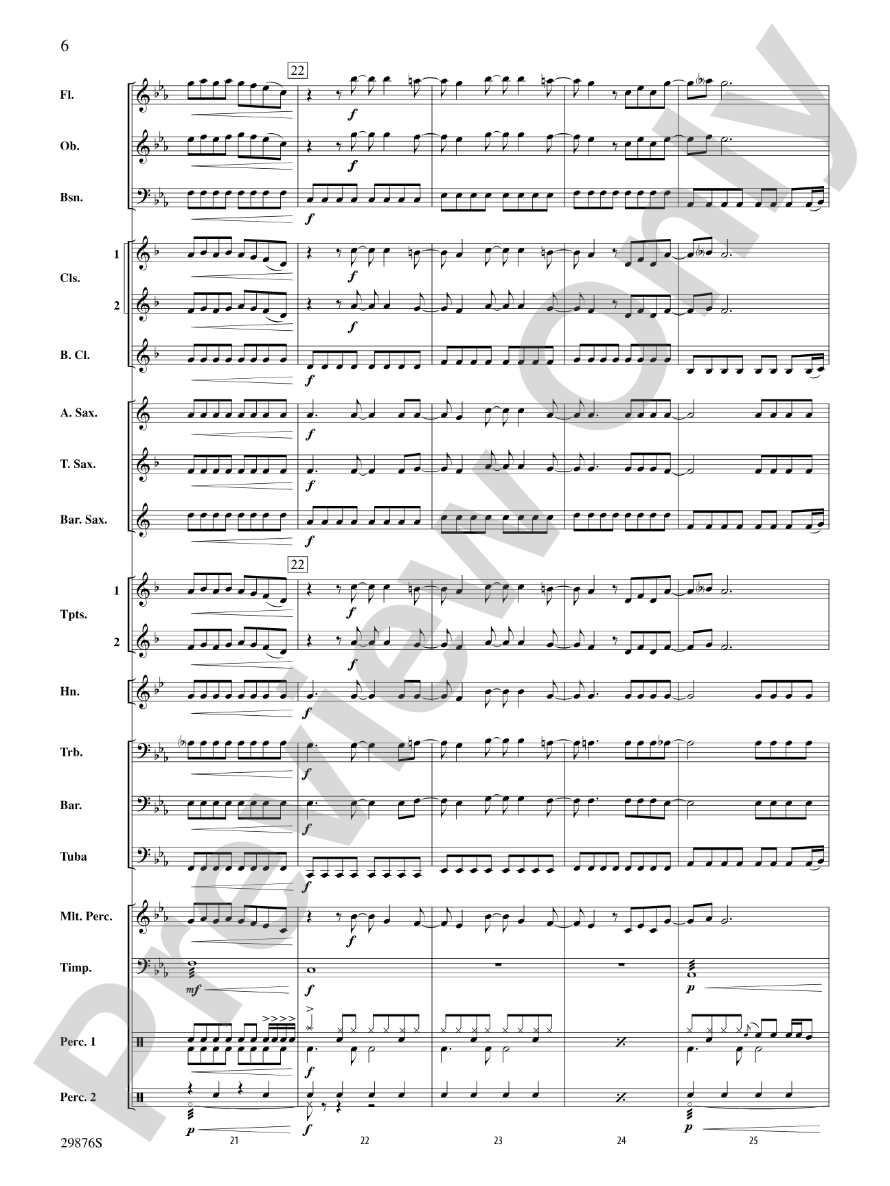 Second Chance: Concert Band Conductor Score & Parts