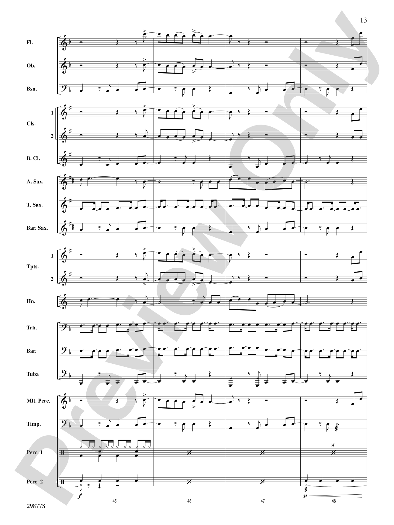 Celebration: Concert Band Conductor Score & Parts