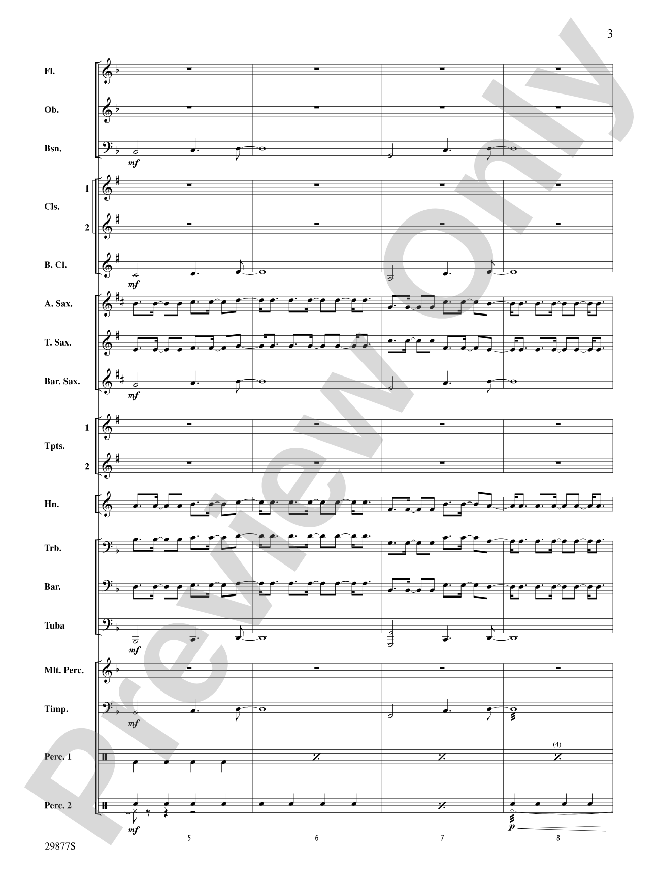 Celebration: Concert Band Conductor Score & Parts