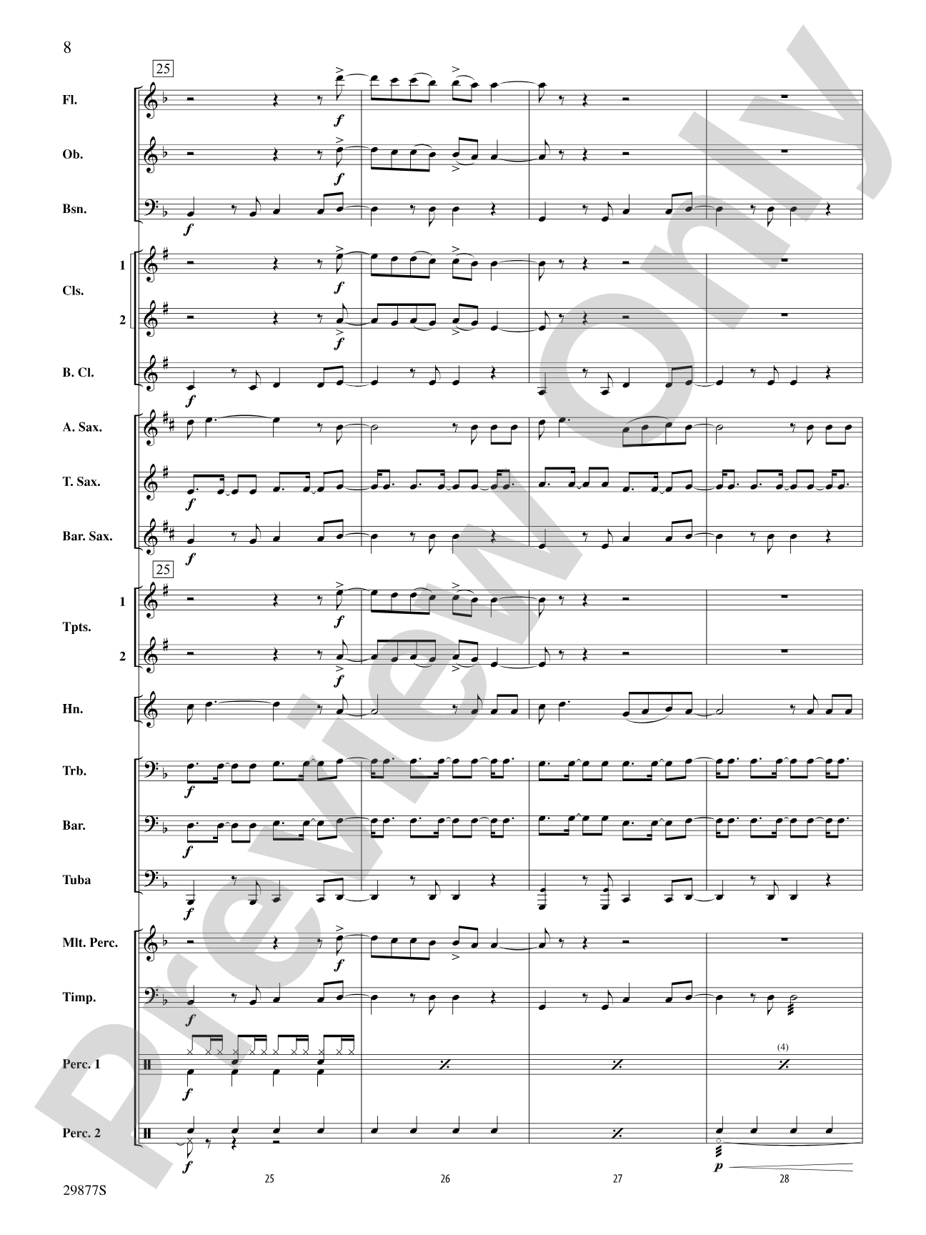 Celebration: Concert Band Conductor Score & Parts