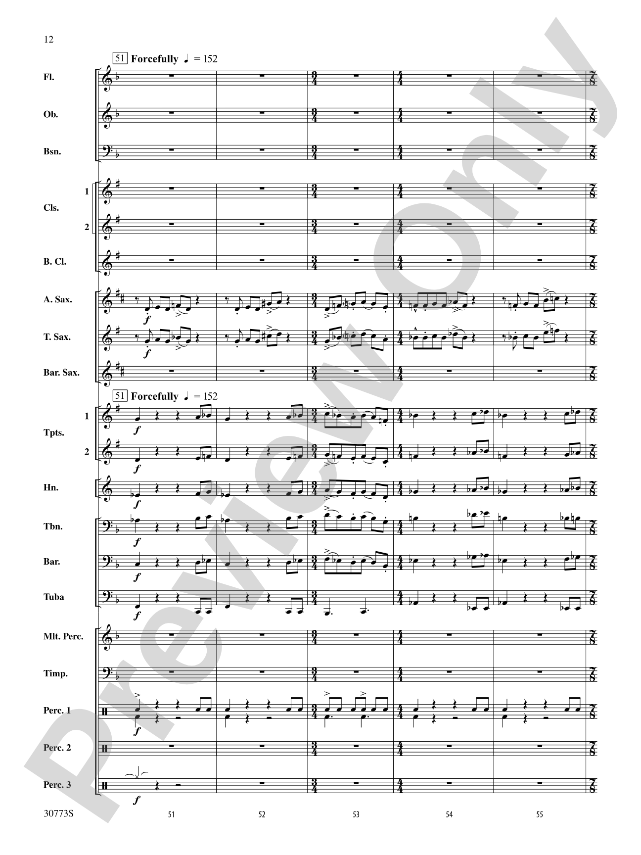 Sun Peaks: Concert Band Conductor Score & Parts