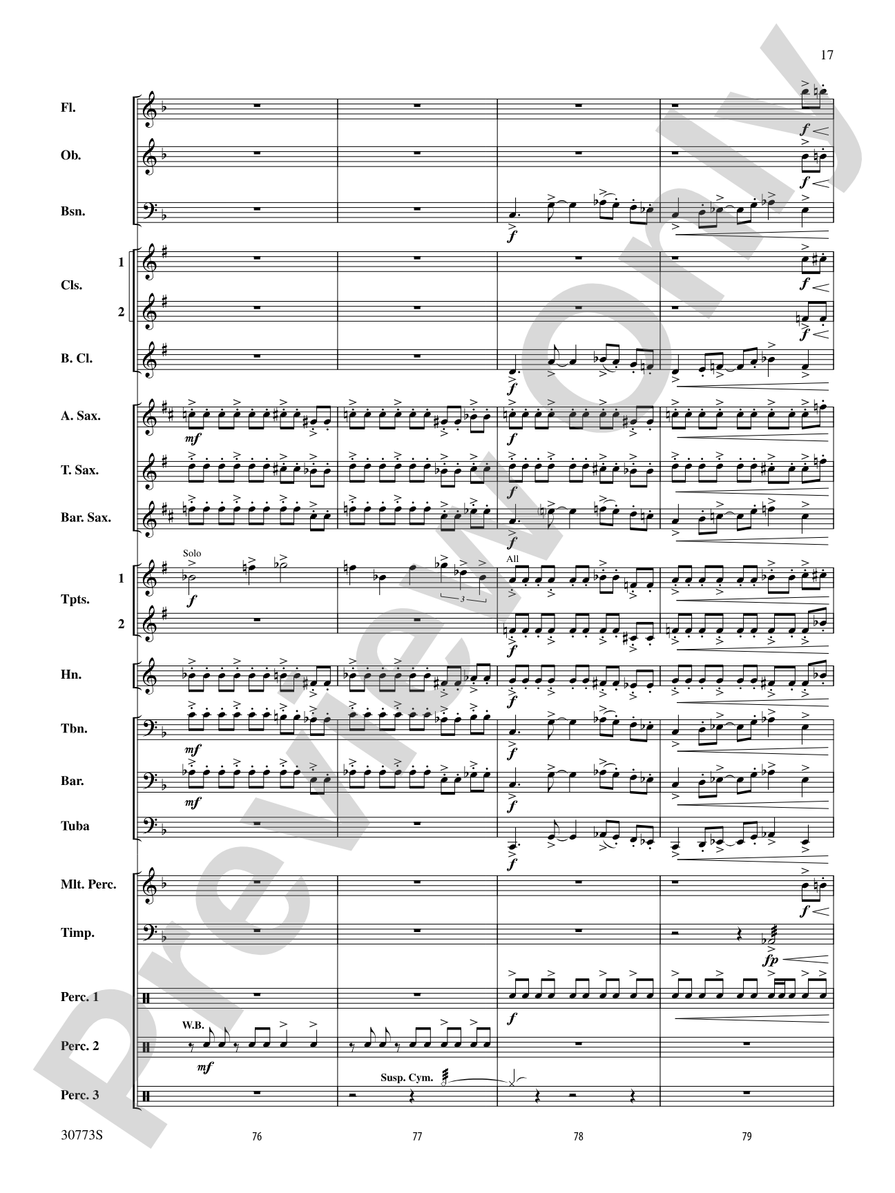 Sun Peaks: Concert Band Conductor Score & Parts