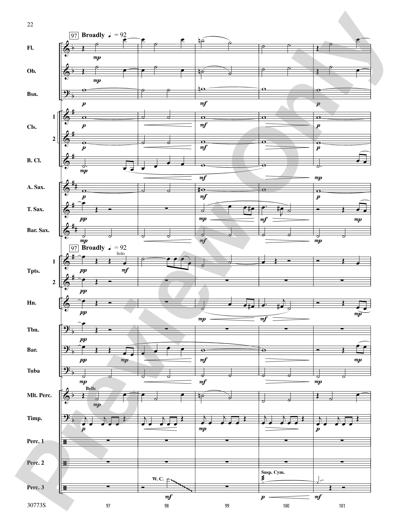 Sun Peaks: Concert Band Conductor Score & Parts
