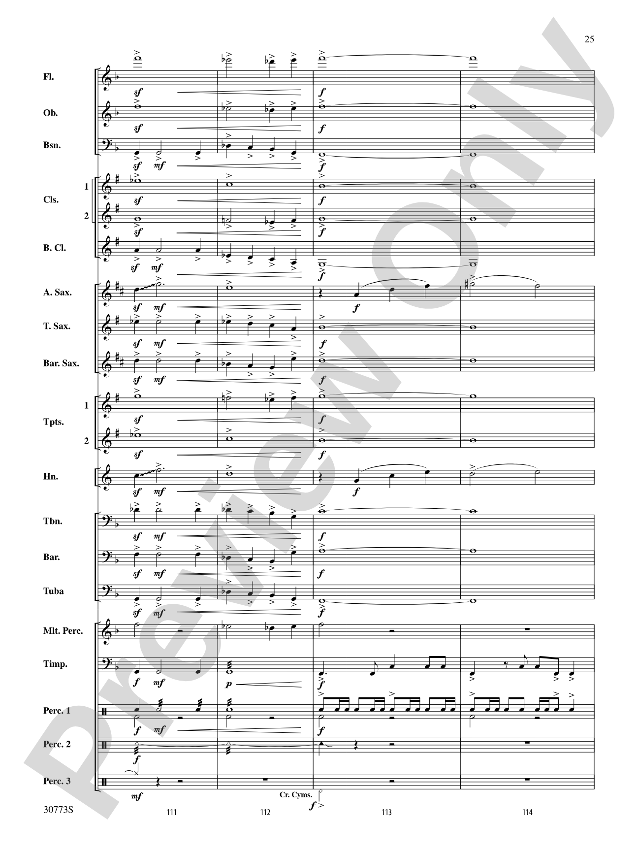 Sun Peaks: Concert Band Conductor Score & Parts