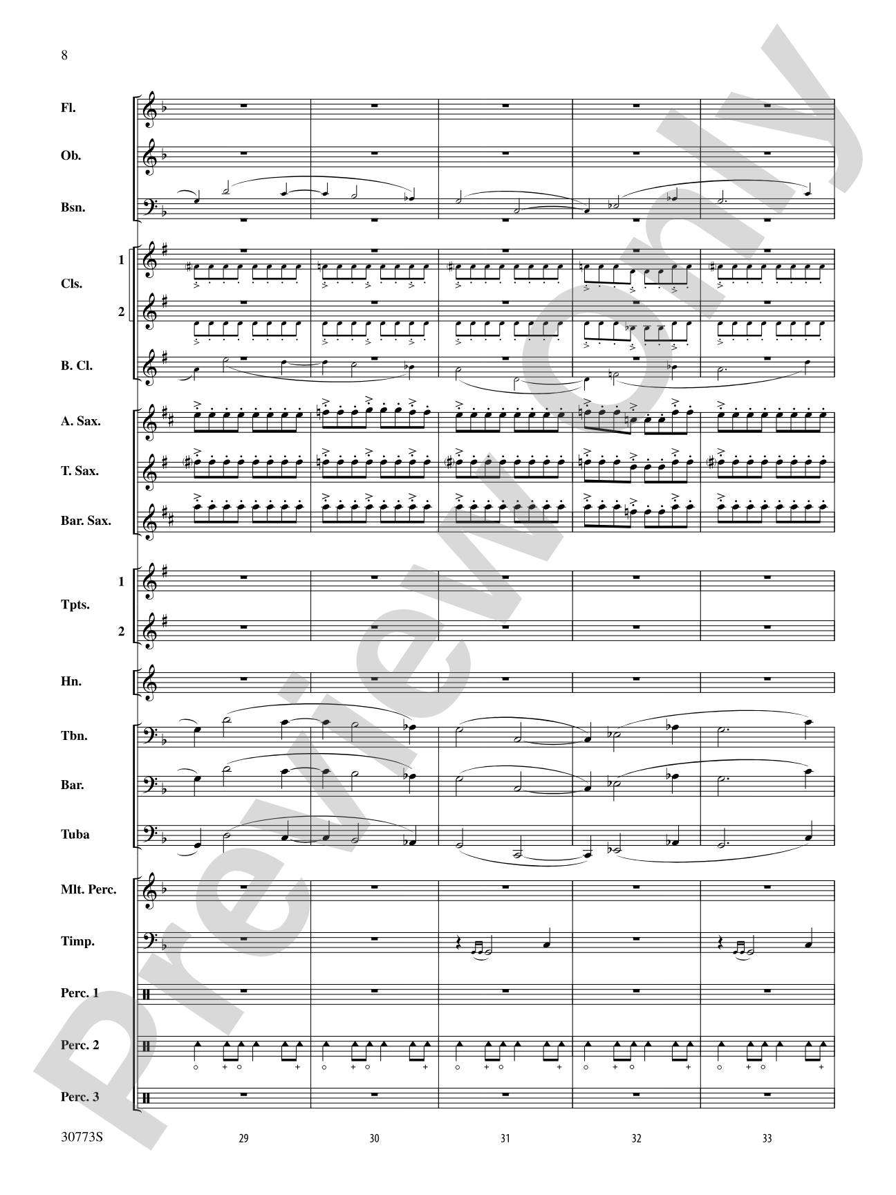 Sun Peaks: Concert Band Conductor Score & Parts