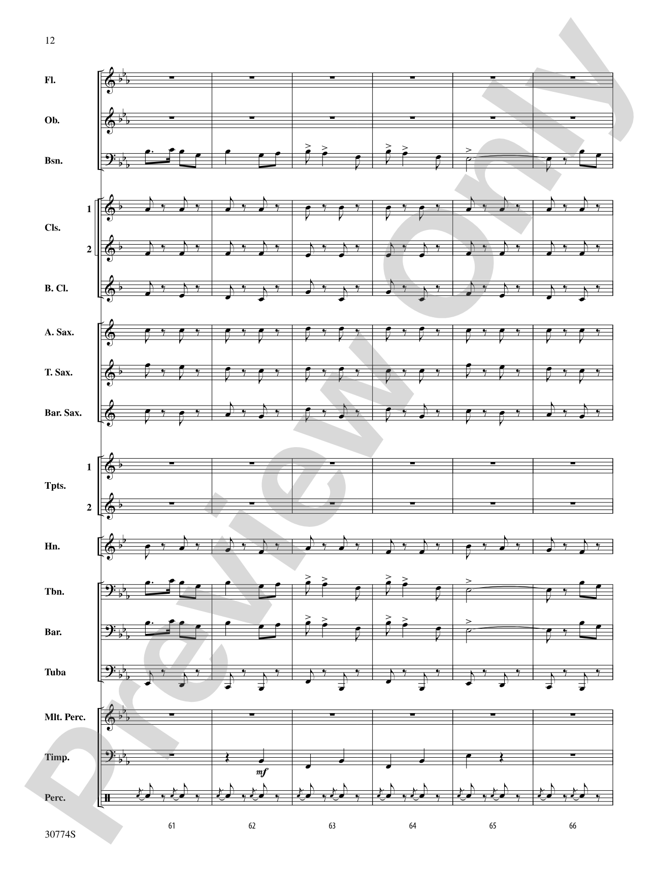 The Army Goes Rolling Along: Concert Band Conductor Score & Parts