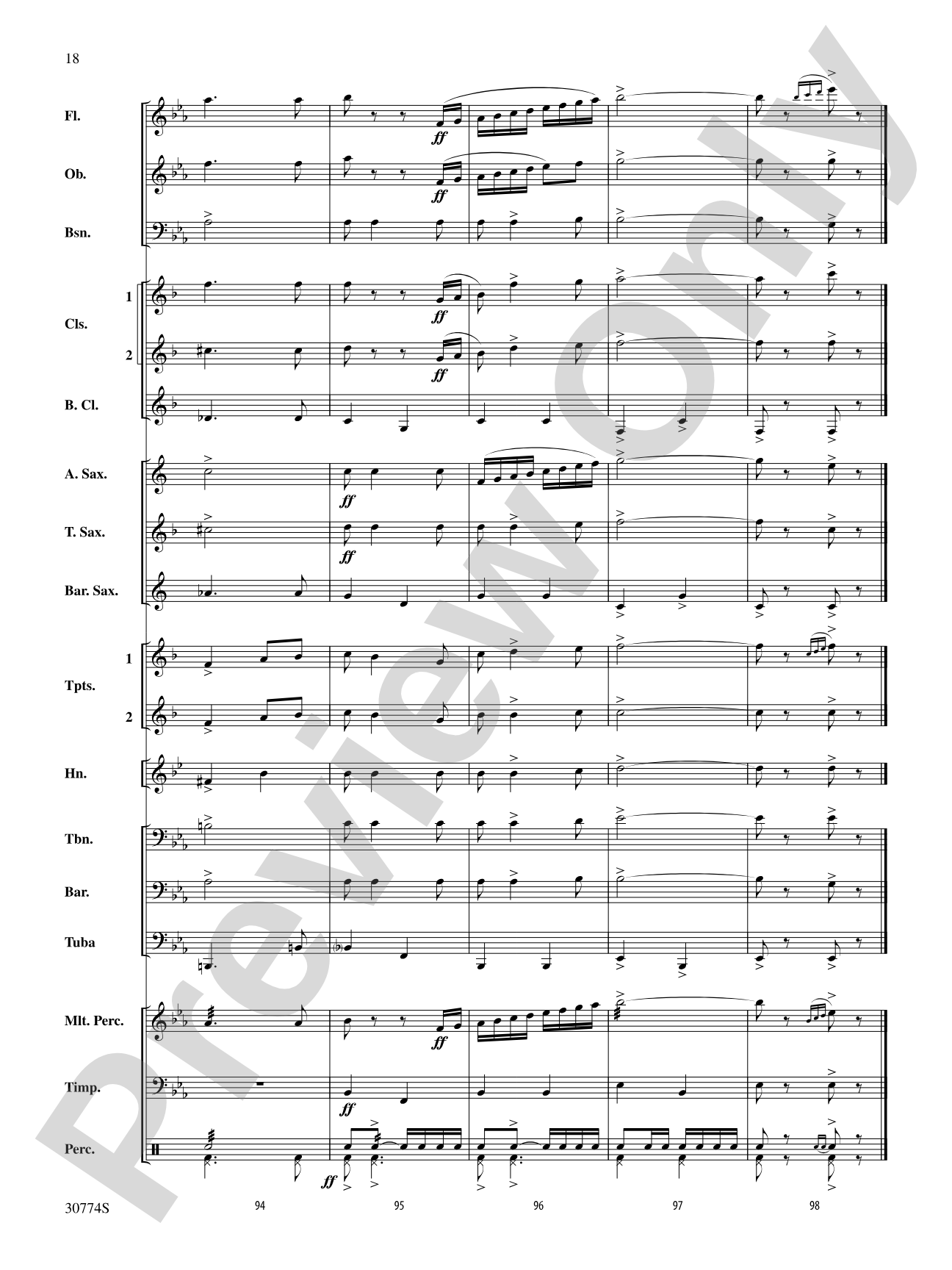 The Army Goes Rolling Along: Concert Band Conductor Score & Parts