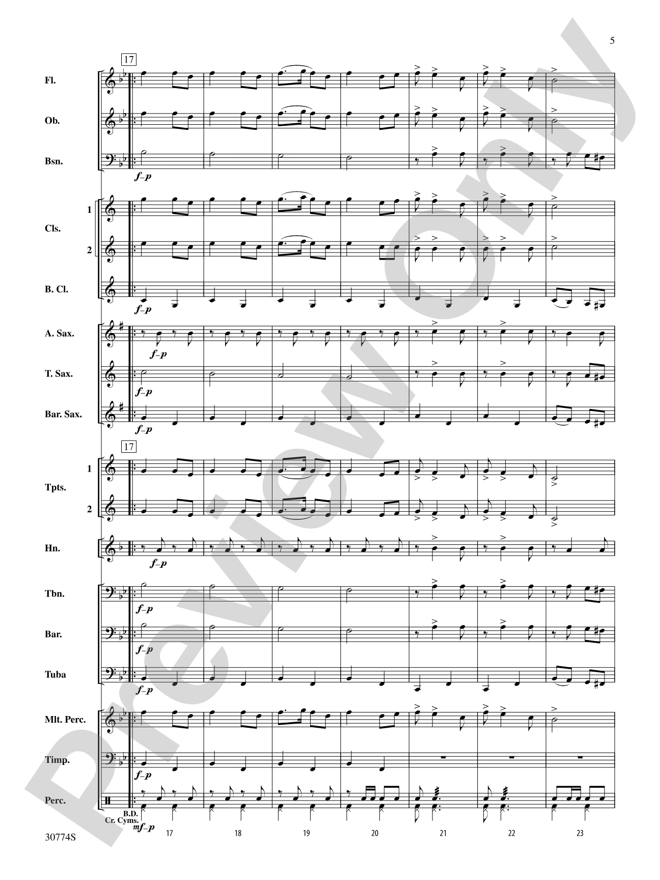 The Army Goes Rolling Along: Concert Band Conductor Score & Parts