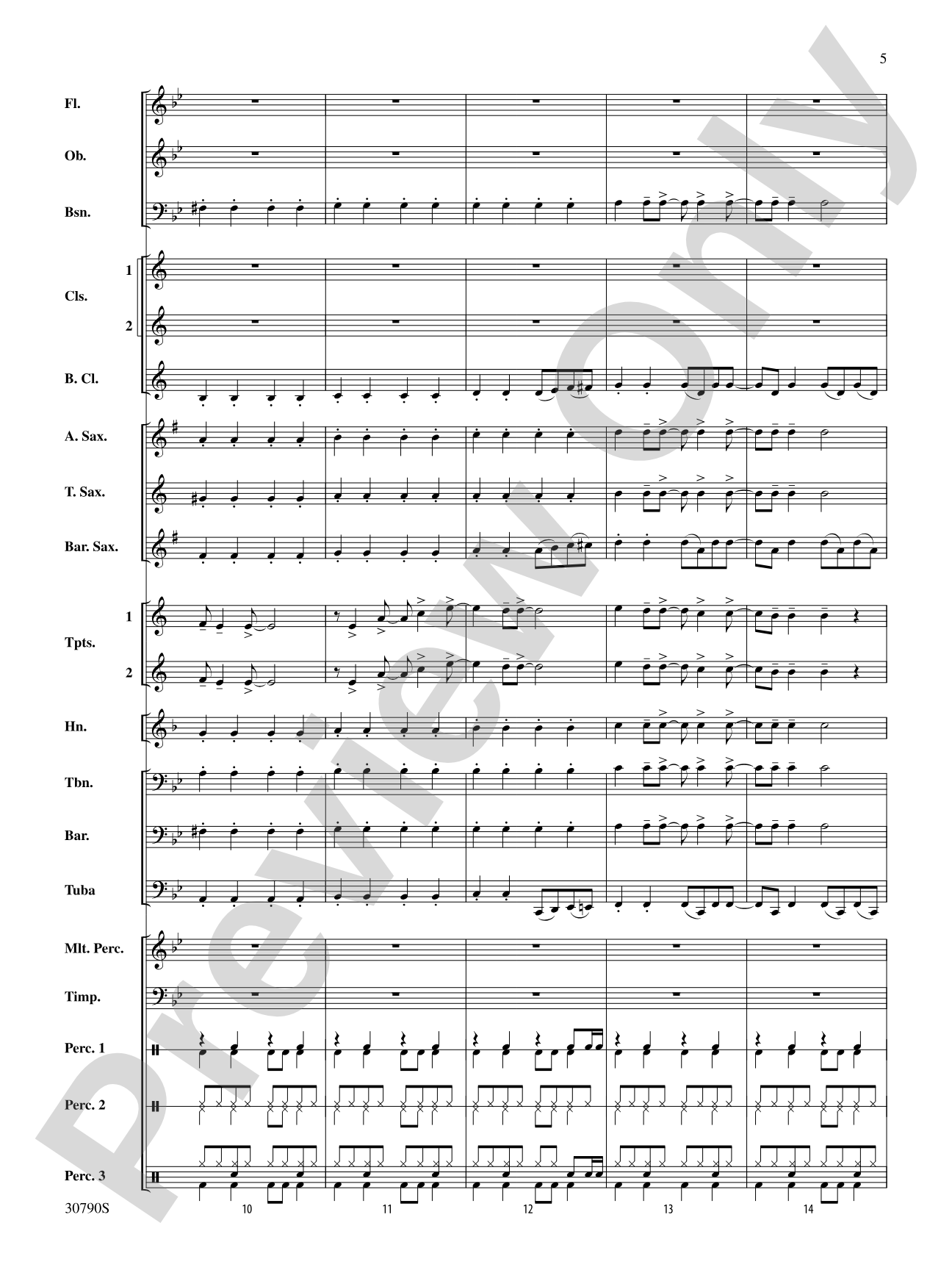 Fame (from the motion picture Fame): Concert Band Conductor Score & Parts