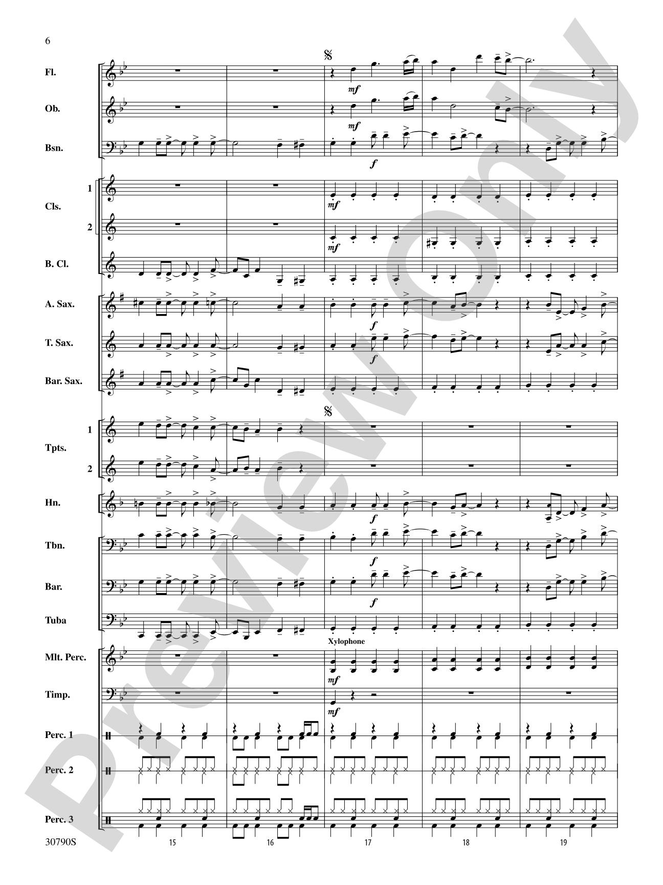 Fame (from the motion picture Fame): Concert Band Conductor Score & Parts