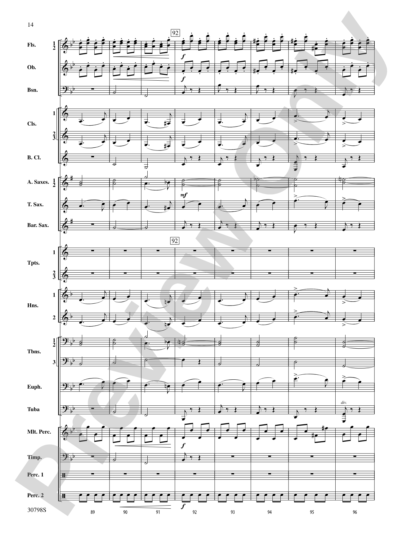 Finale (from Serenade for Strings in C Major, Op. 48, Movement #4 (Terma Russo)): Concert Band Conductor Score & Parts