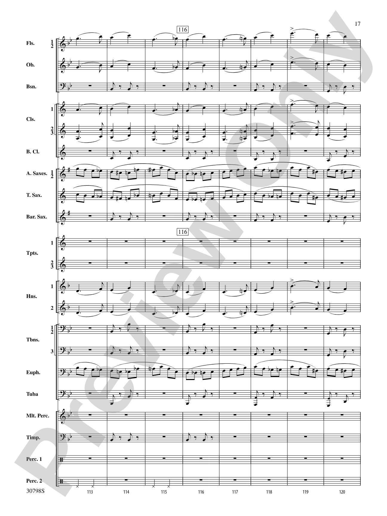 Finale (from Serenade for Strings in C Major, Op. 48, Movement #4 (Terma Russo)): Concert Band Conductor Score & Parts