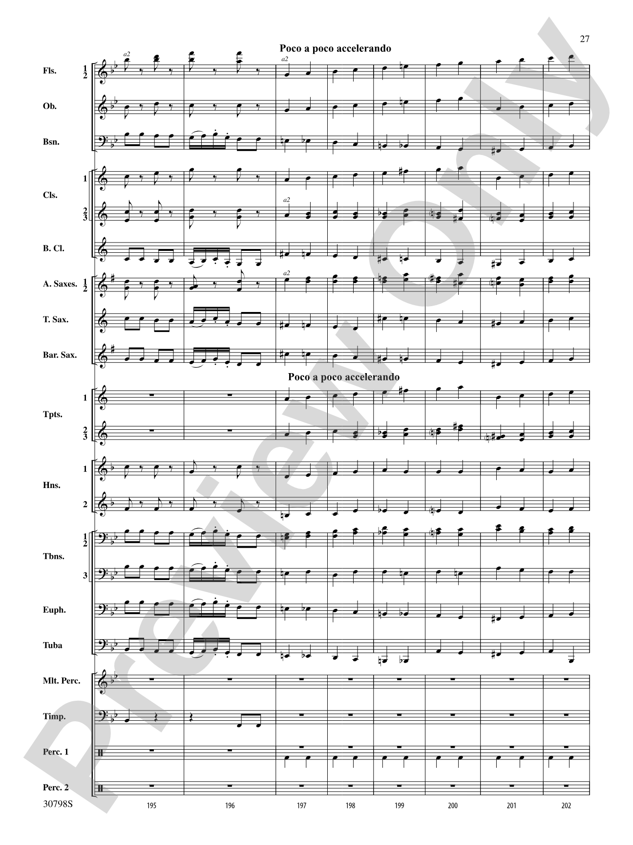 Finale (from Serenade for Strings in C Major, Op. 48, Movement #4 (Terma Russo)): Concert Band Conductor Score & Parts