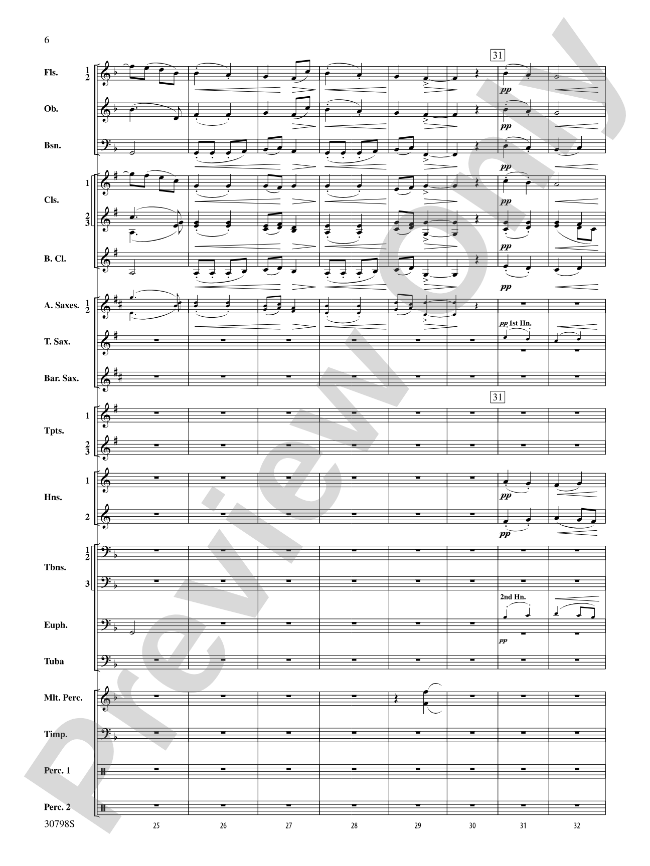 Finale (from Serenade for Strings in C Major, Op. 48, Movement #4 (Terma Russo)): Concert Band Conductor Score & Parts