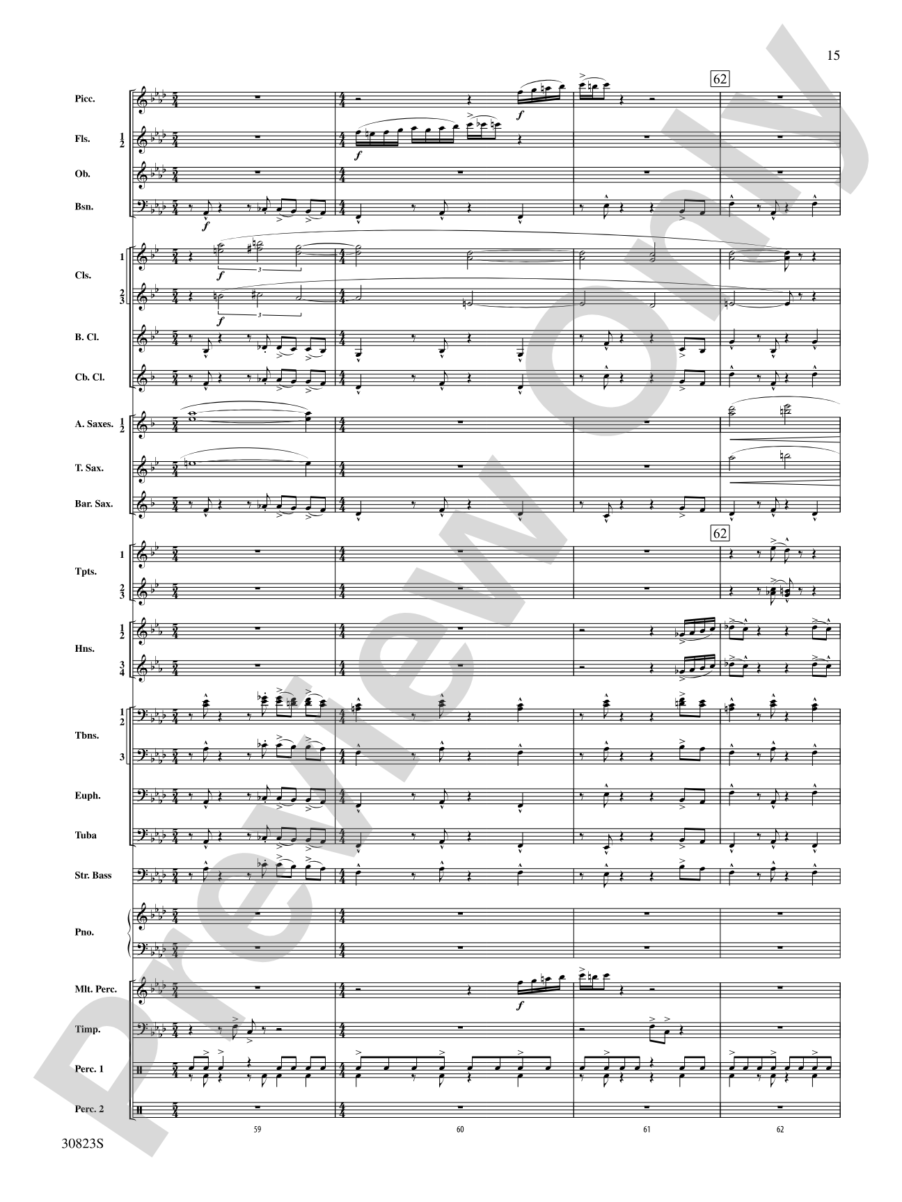 For All the Wyle Eternal: Concert Band Conductor Score & Parts