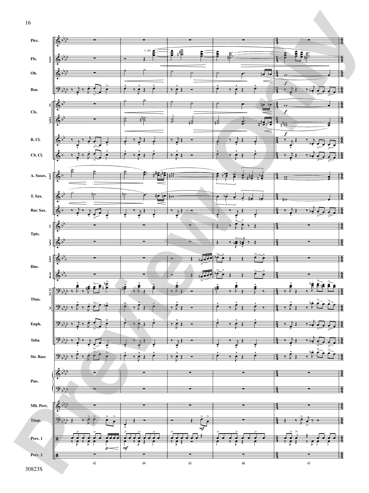For All the Wyle Eternal: Concert Band Conductor Score & Parts