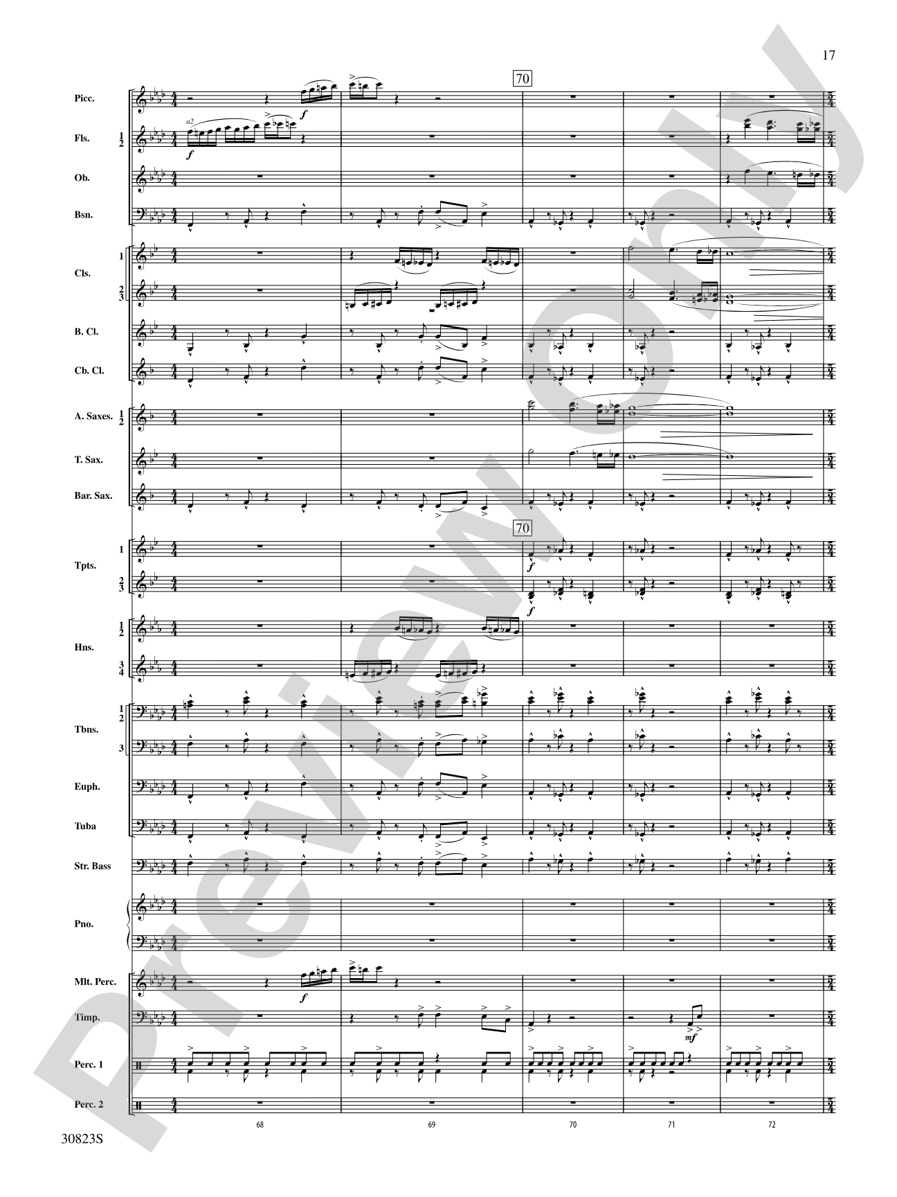 For All the Wyle Eternal: Concert Band Conductor Score & Parts