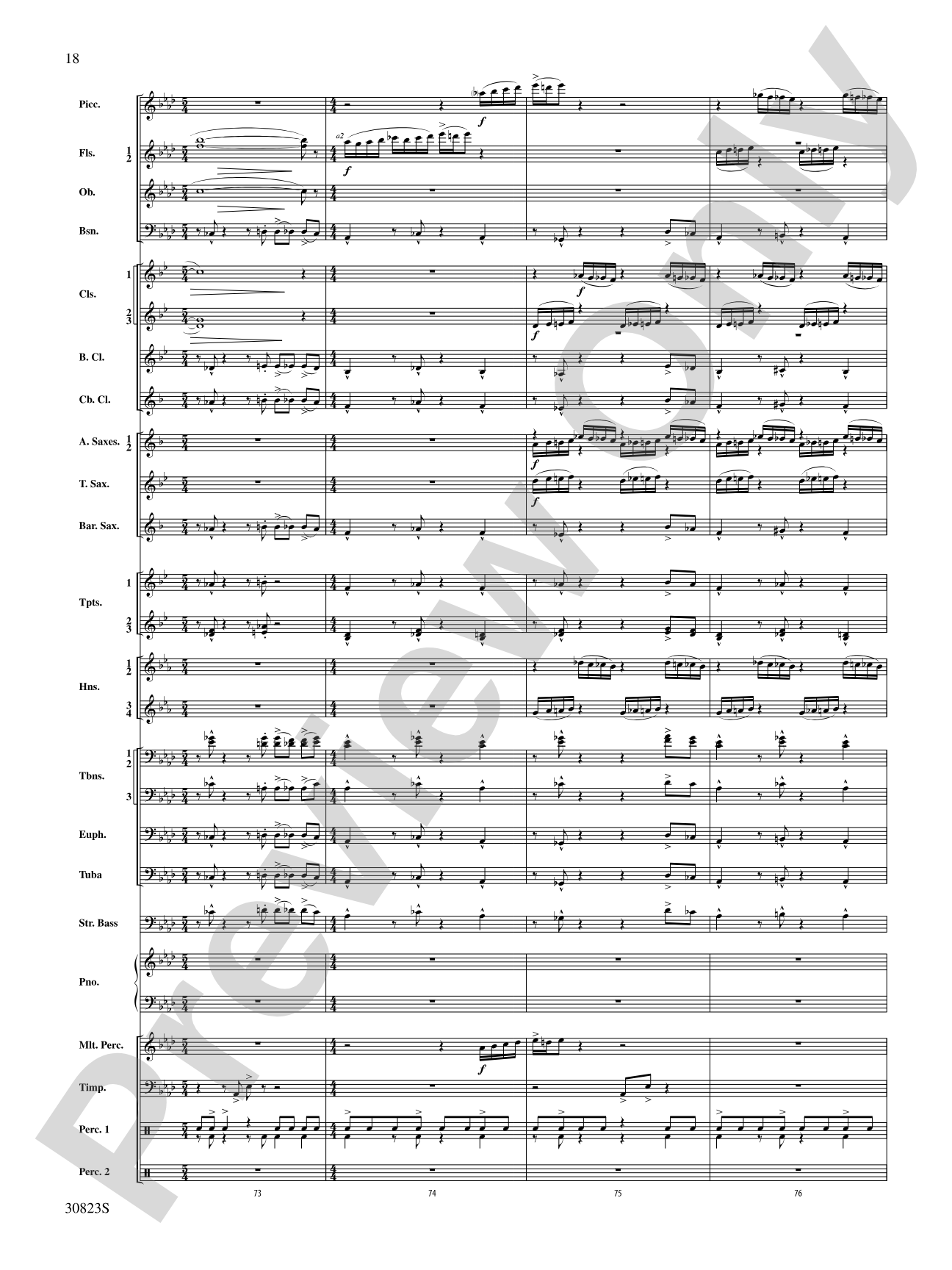 For All the Wyle Eternal: Concert Band Conductor Score & Parts