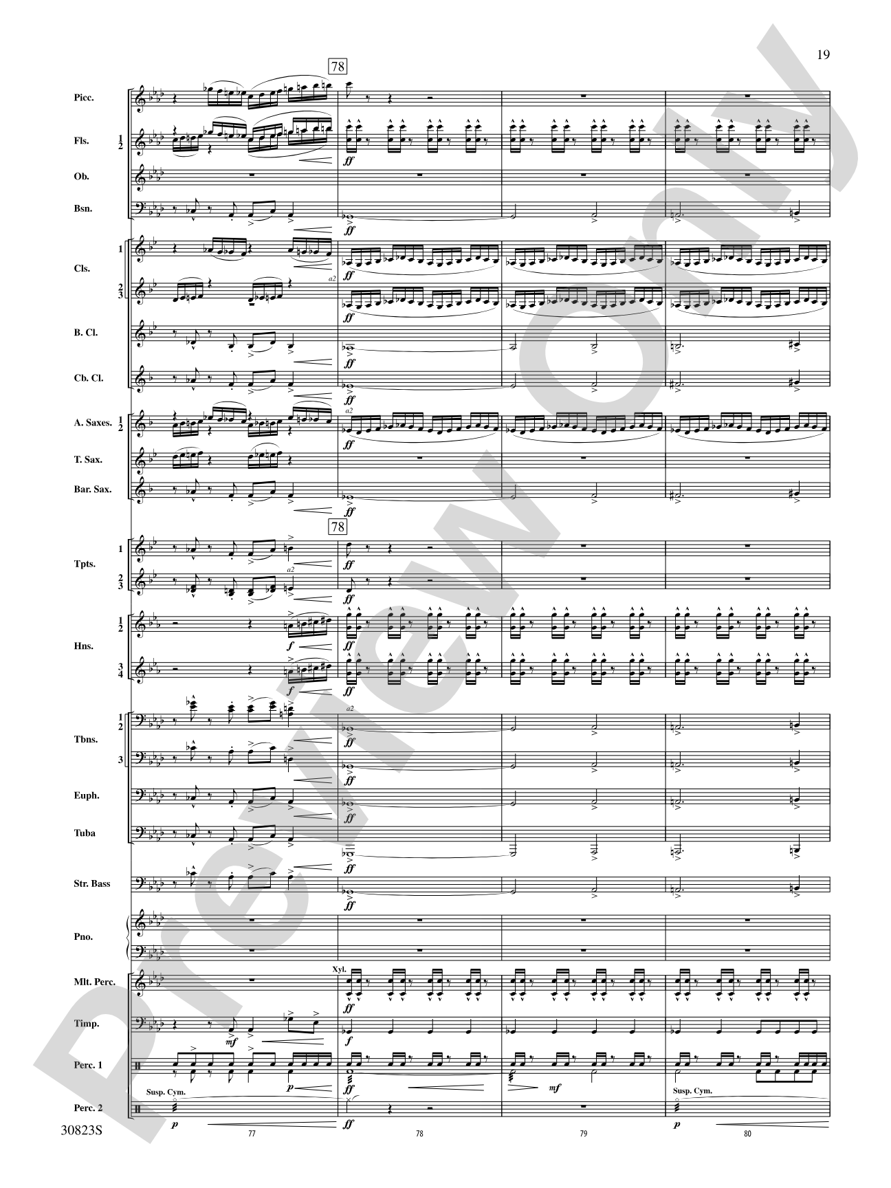 For All the Wyle Eternal: Concert Band Conductor Score & Parts