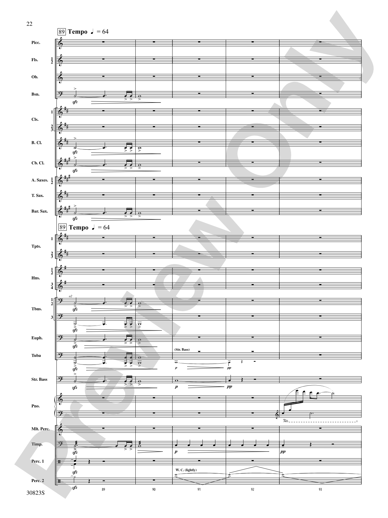 For All the Wyle Eternal: Concert Band Conductor Score & Parts
