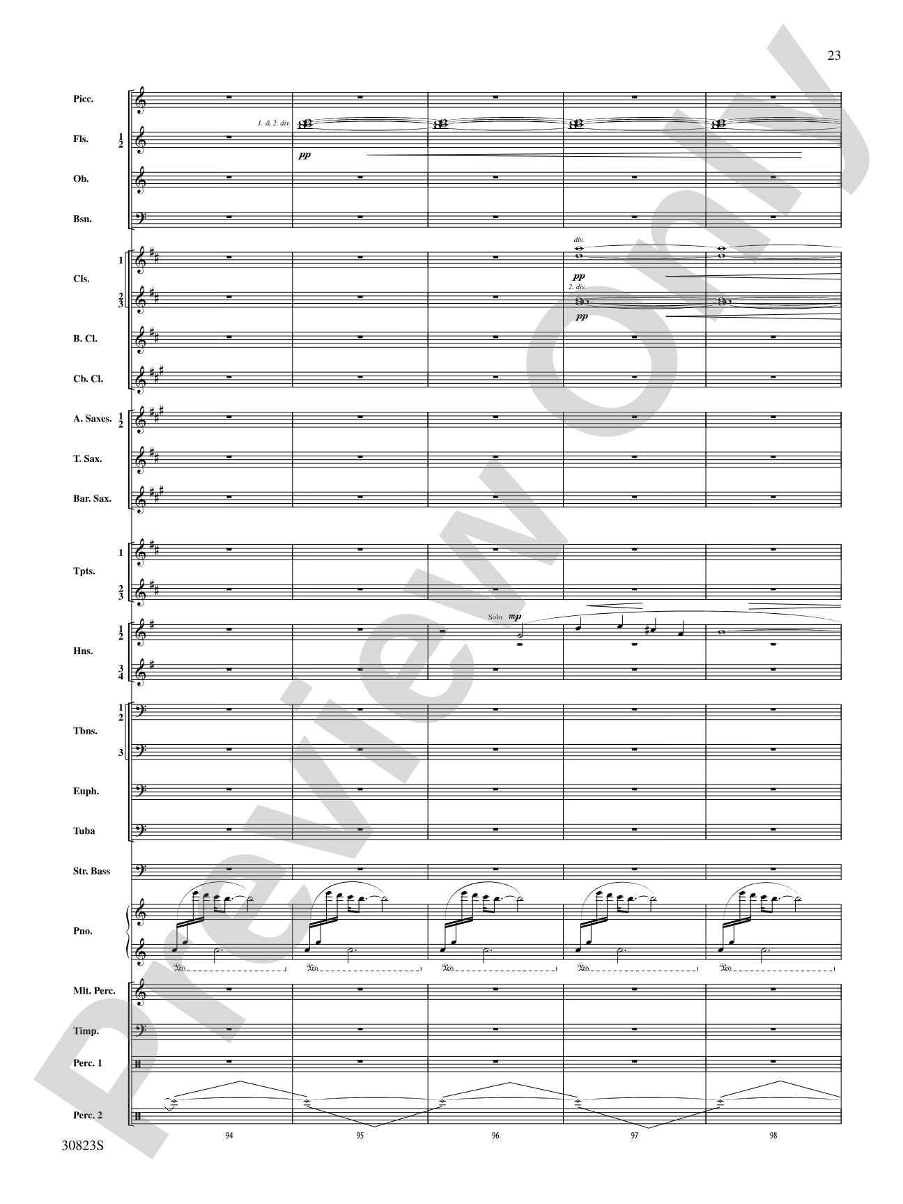 For All the Wyle Eternal: Concert Band Conductor Score & Parts