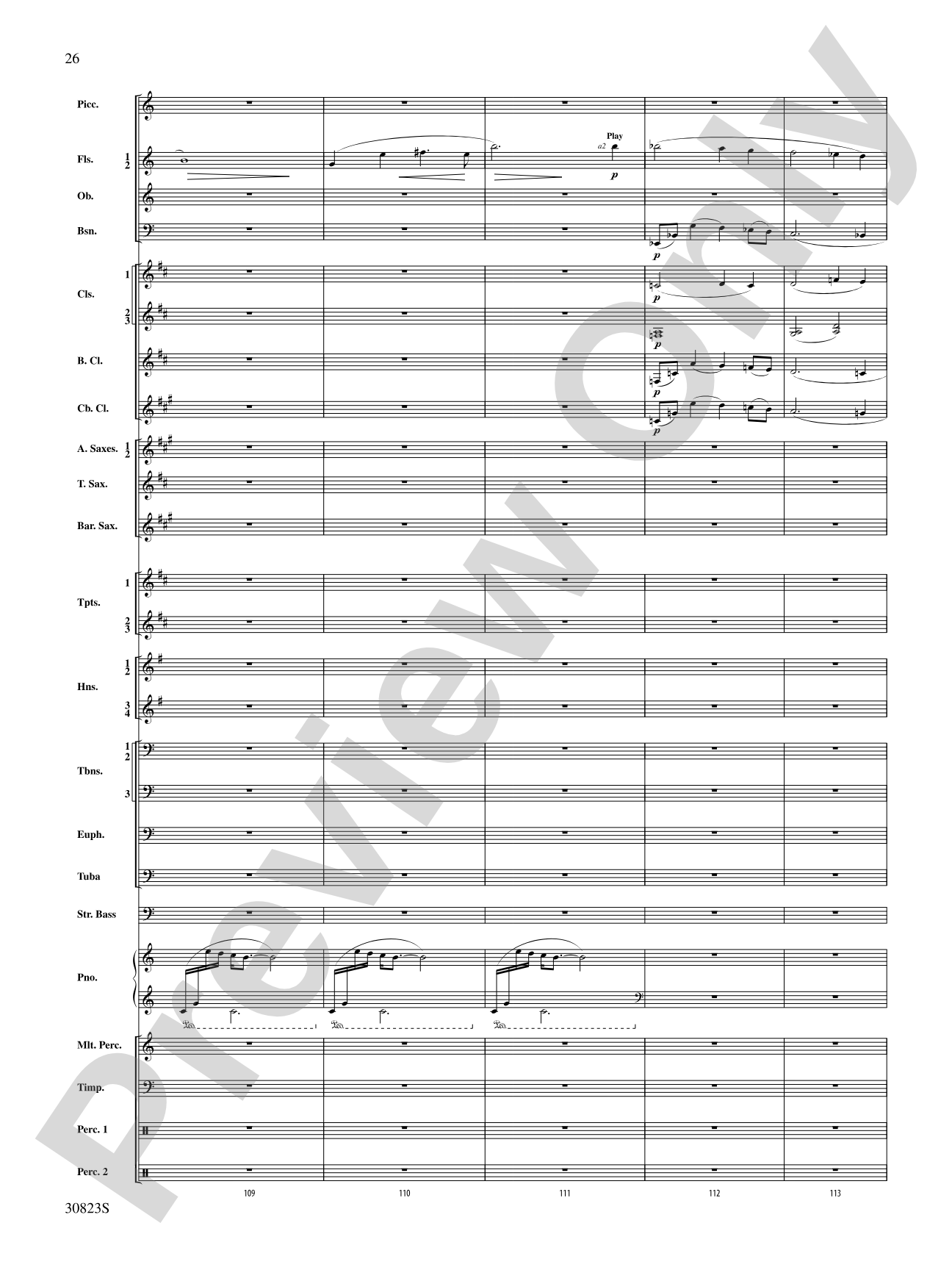 For All the Wyle Eternal: Concert Band Conductor Score & Parts