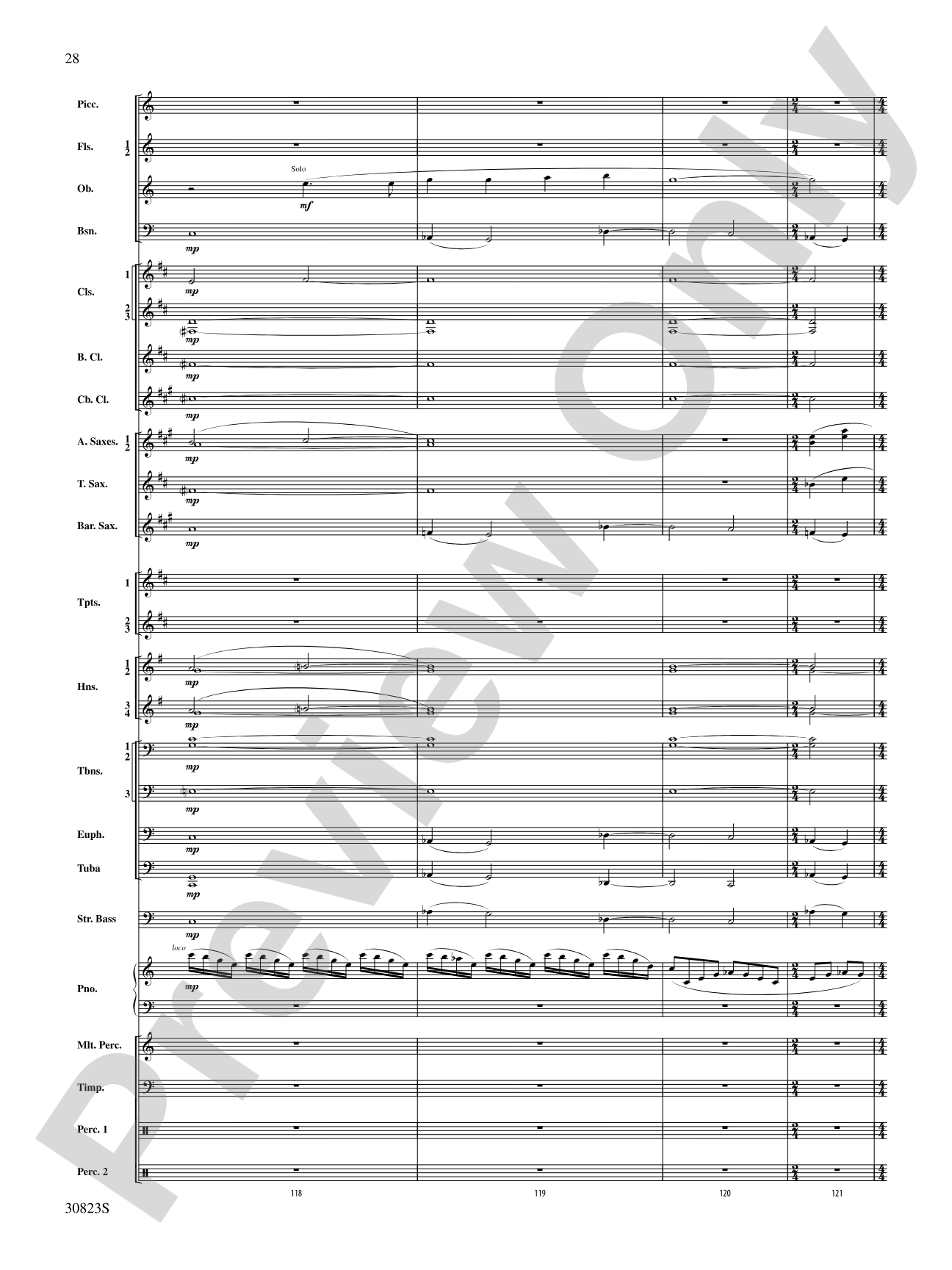 For All the Wyle Eternal: Concert Band Conductor Score & Parts