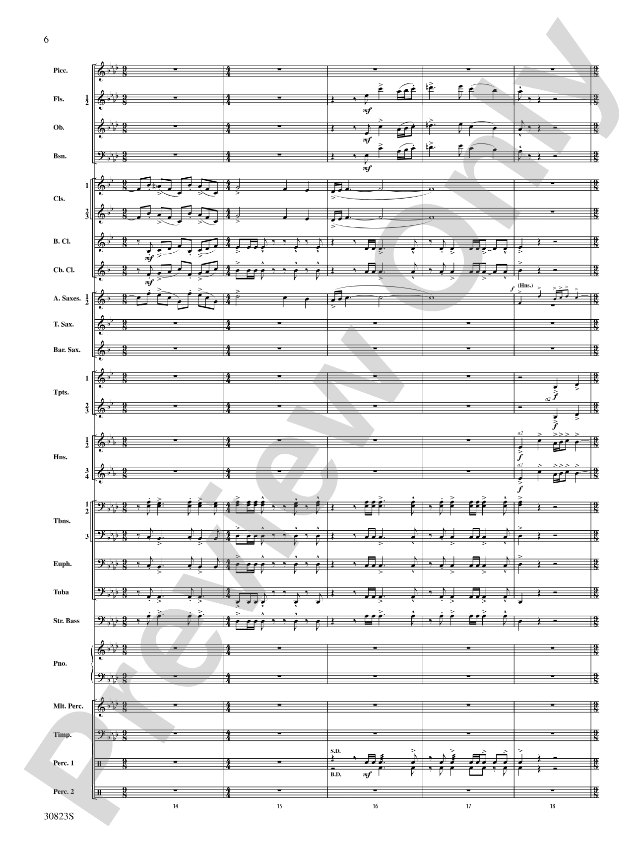 For All the Wyle Eternal: Concert Band Conductor Score & Parts
