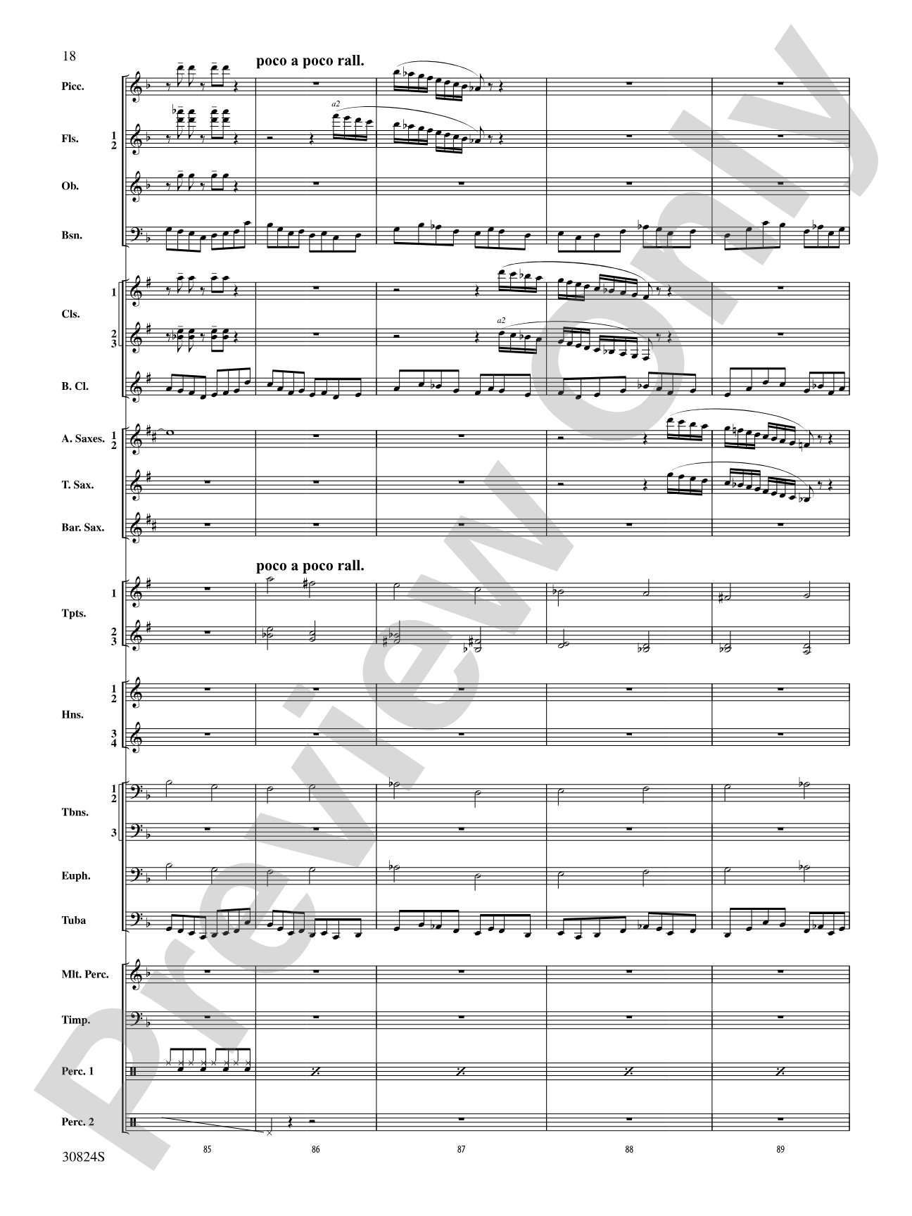 The American Road: Concert Band Conductor Score & Parts