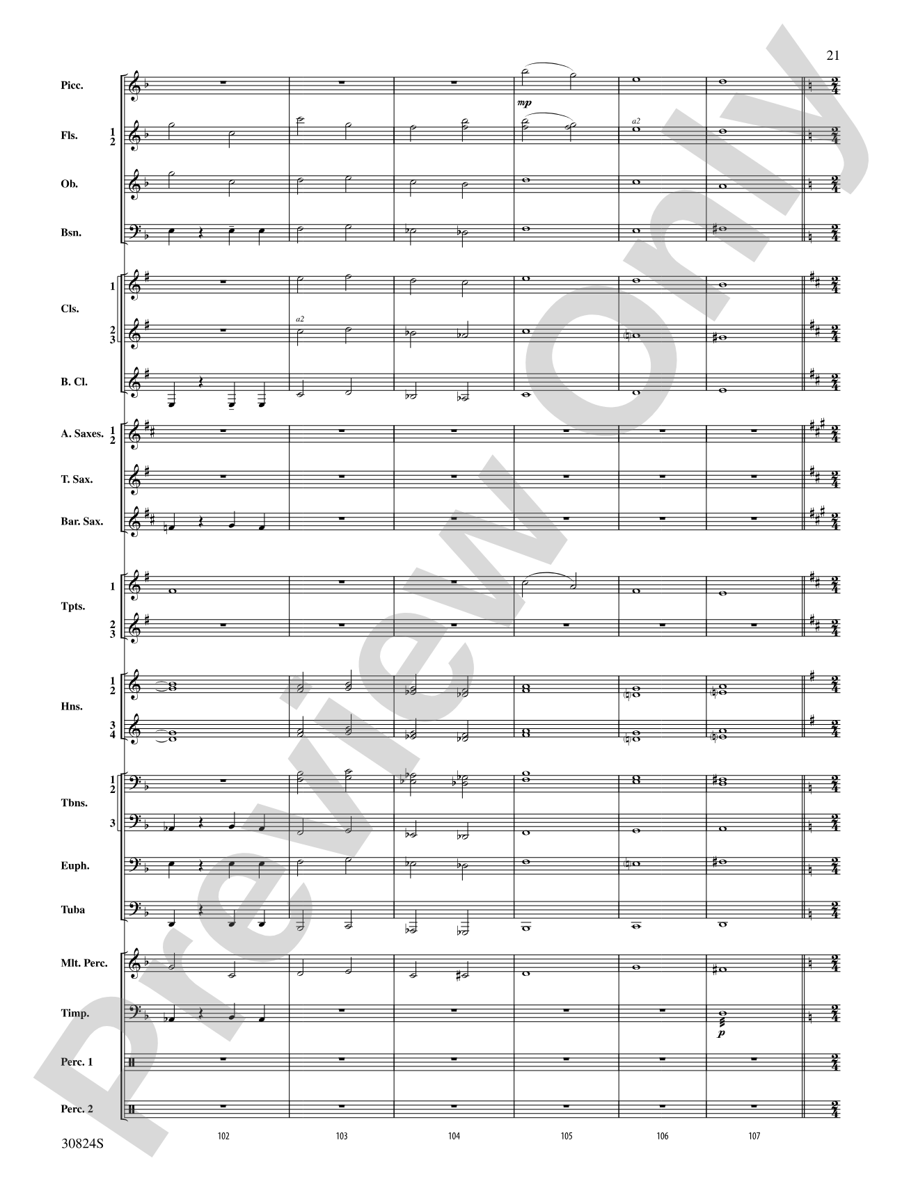 The American Road: Concert Band Conductor Score & Parts