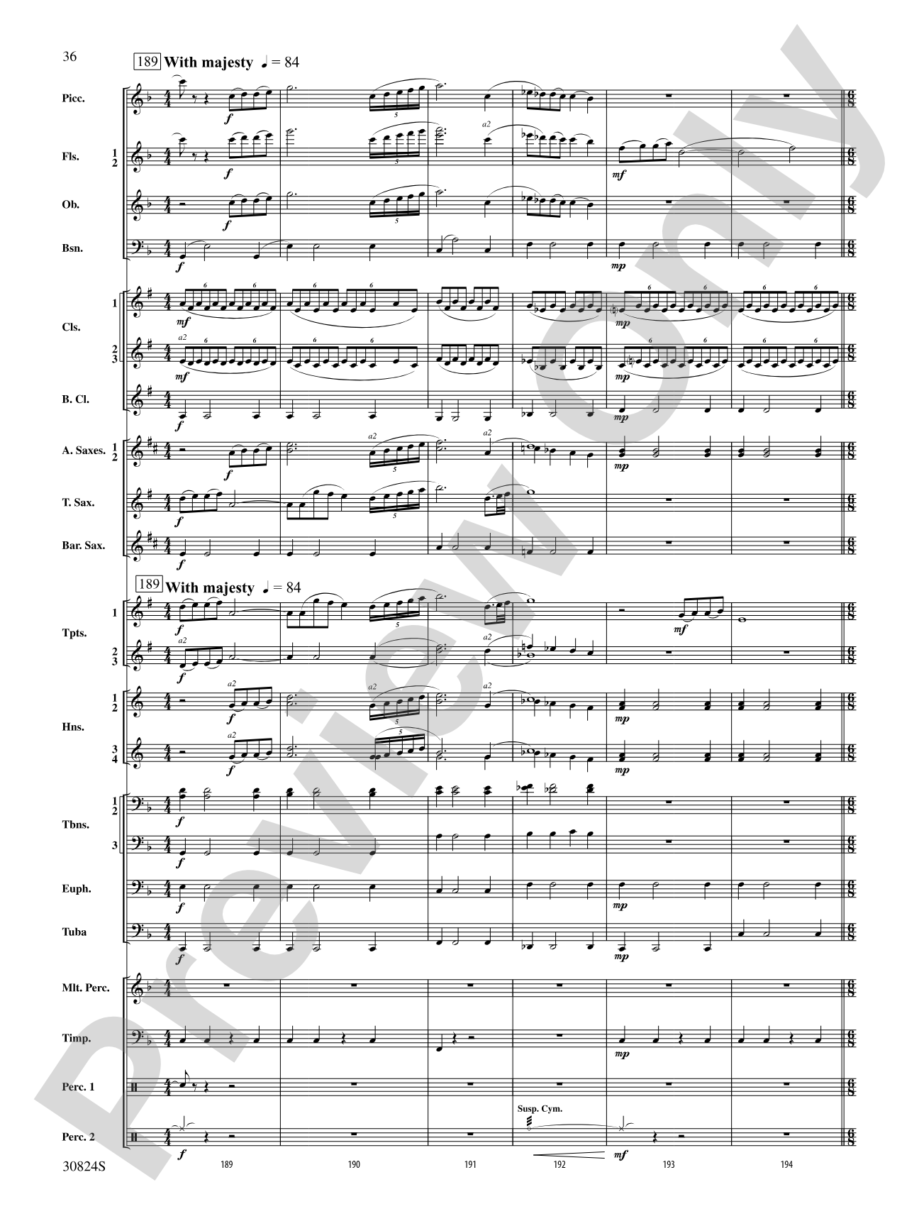The American Road: Concert Band Conductor Score & Parts