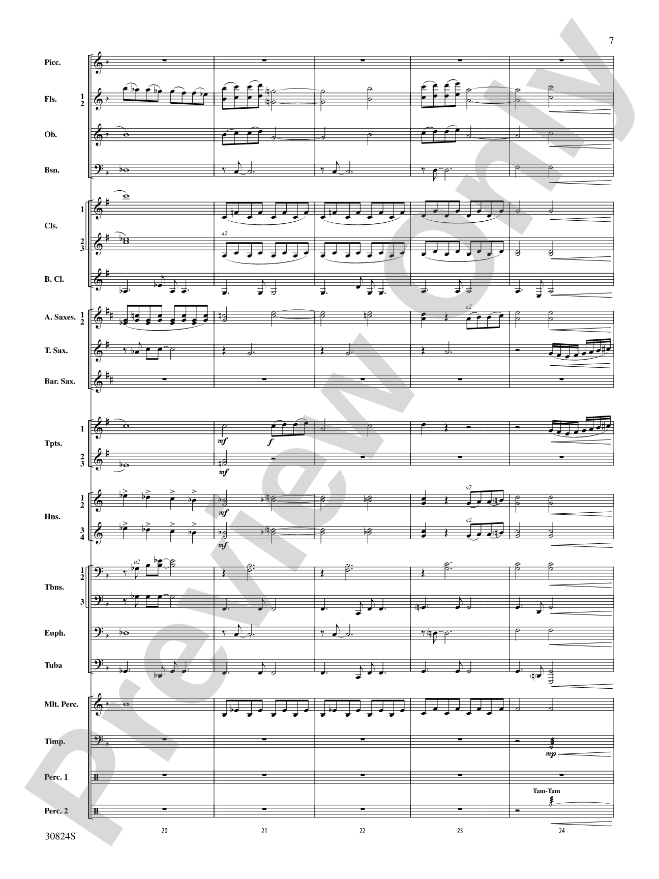 The American Road: Concert Band Conductor Score & Parts