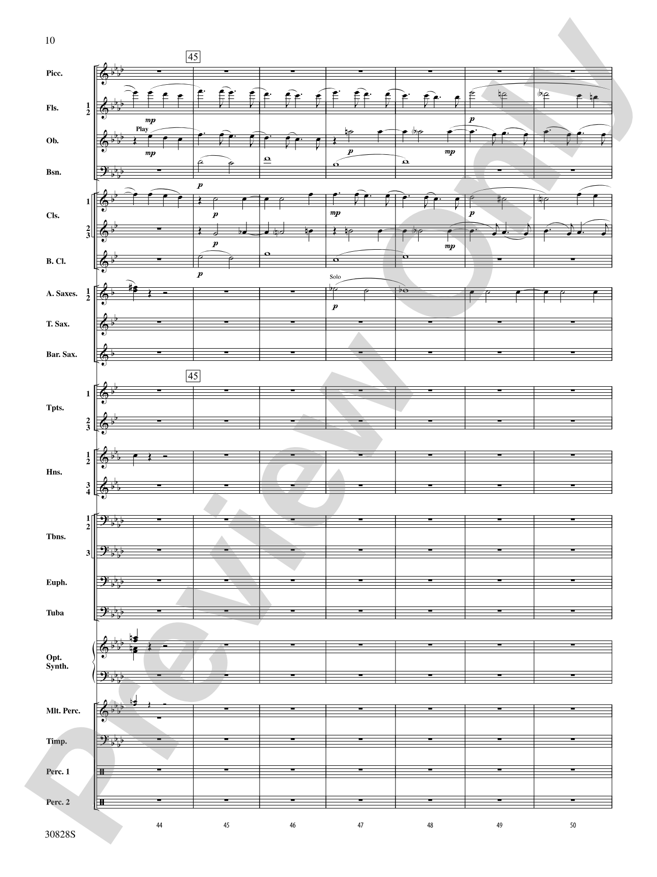 Tahiti Trot: Concert Band Conductor Score & Parts