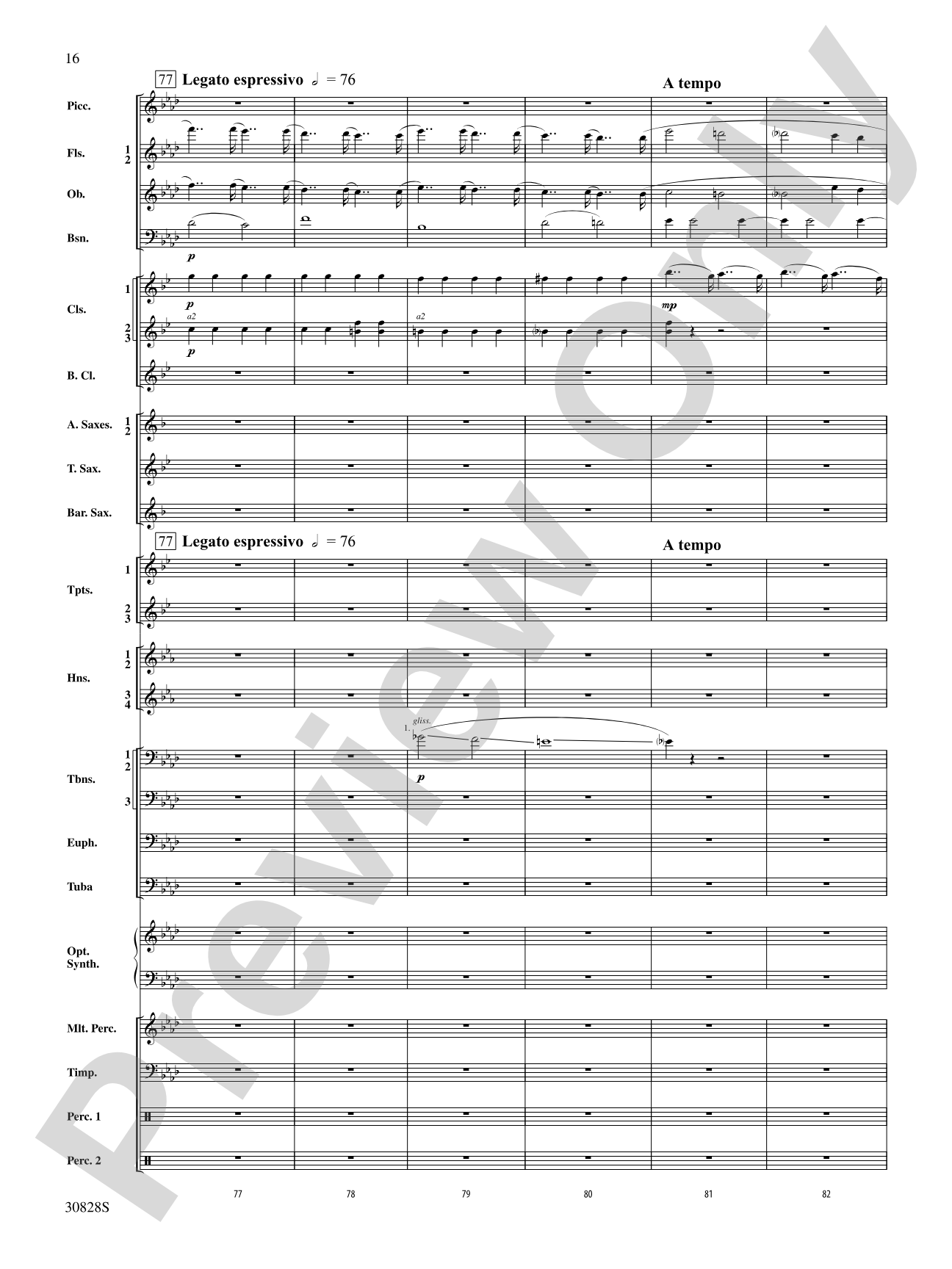 Tahiti Trot: Concert Band Conductor Score & Parts