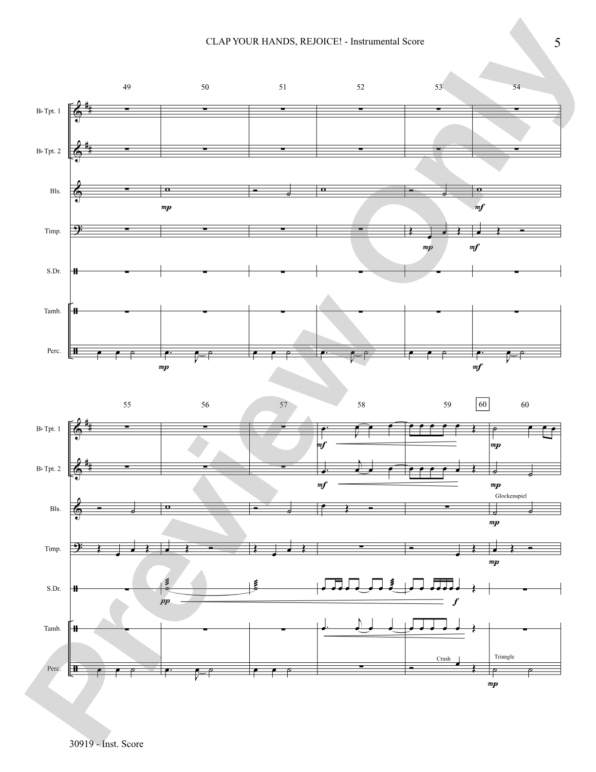 Clap Your Hands, Rejoice!: Choral SoundPax