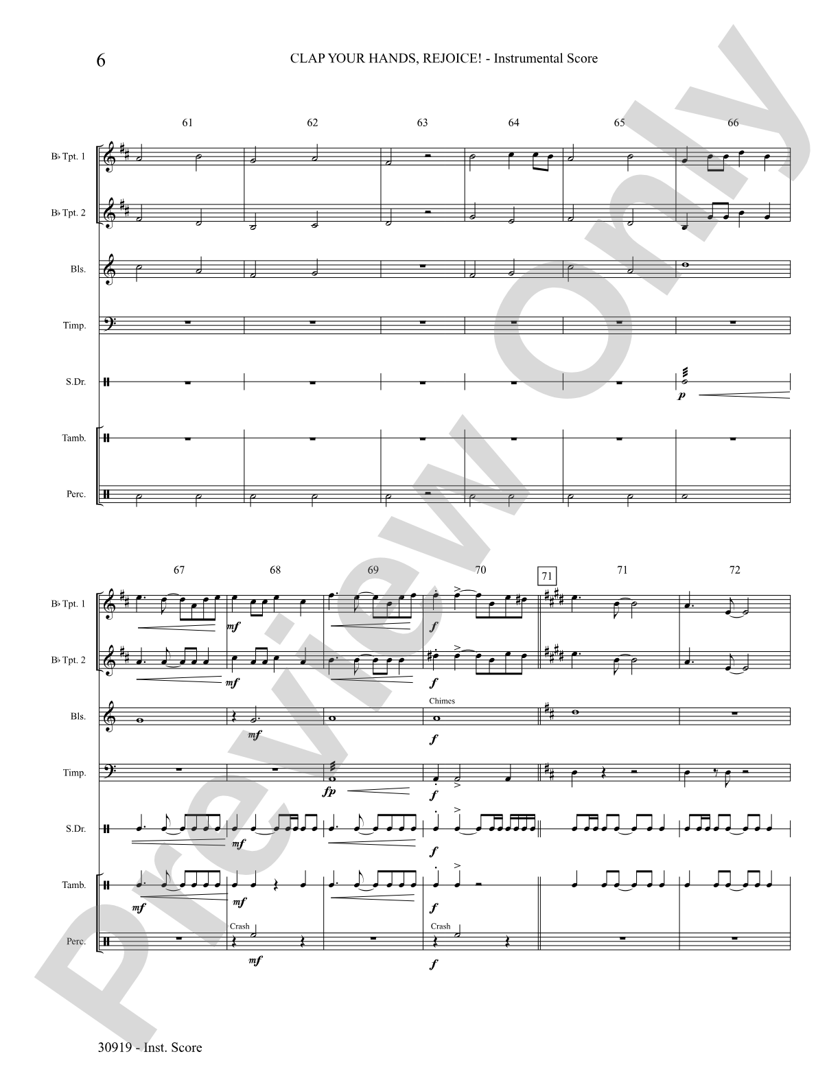 Clap Your Hands, Rejoice!: Choral SoundPax