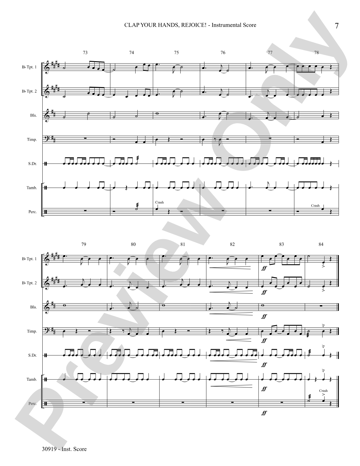 Clap Your Hands, Rejoice!: Choral SoundPax