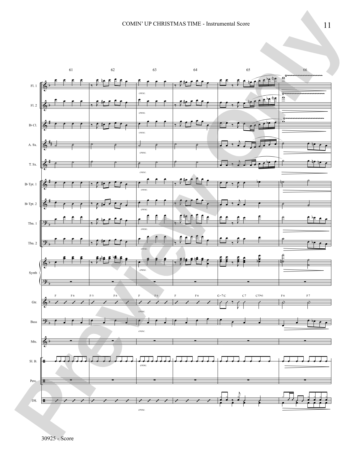 Comin' Up Christmas Time: Choral SoundPax