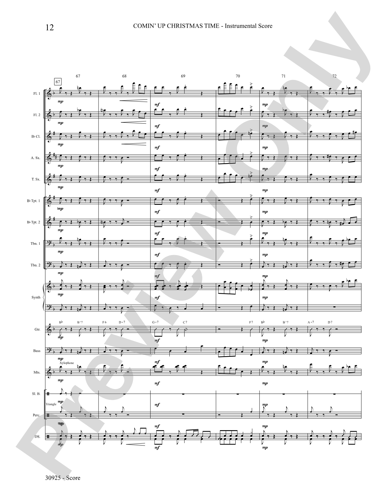 Comin' Up Christmas Time: Choral SoundPax