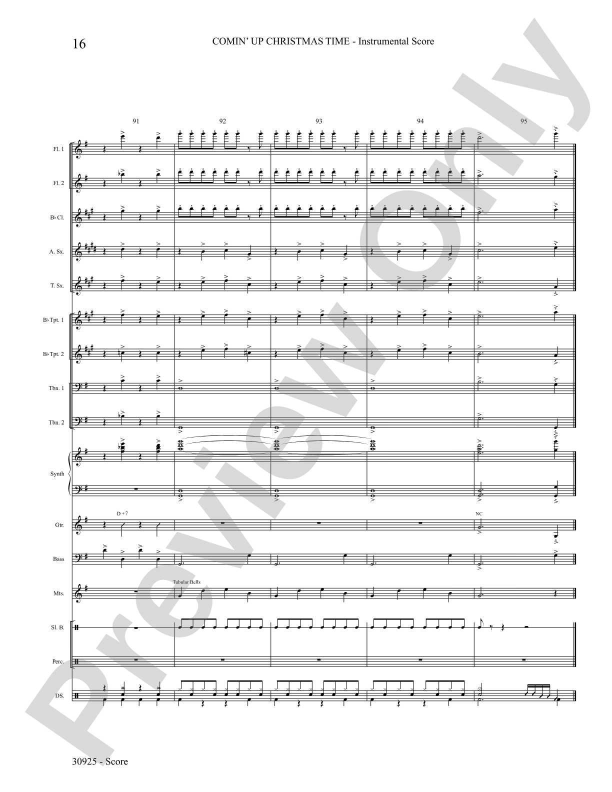 Comin' Up Christmas Time: Choral SoundPax