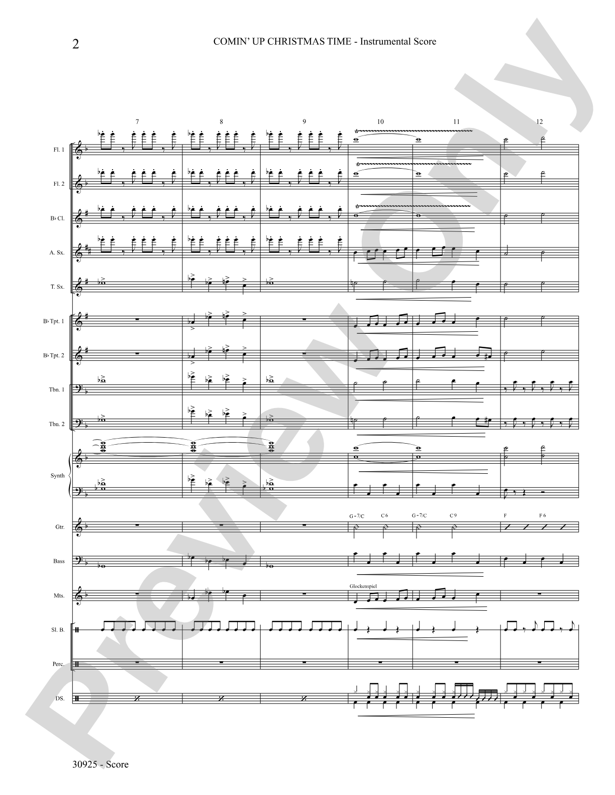 Comin' Up Christmas Time: Choral SoundPax