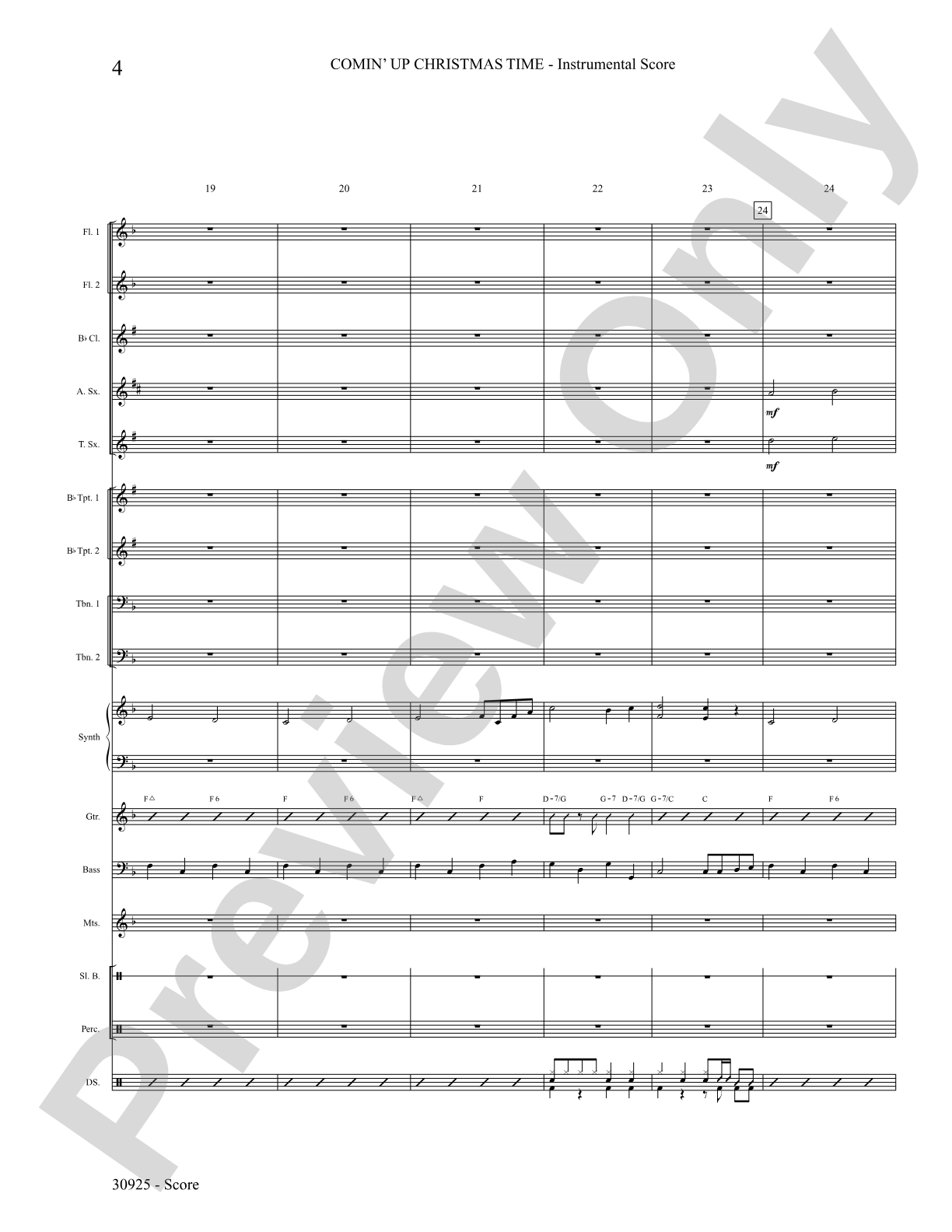Comin' Up Christmas Time: Choral SoundPax