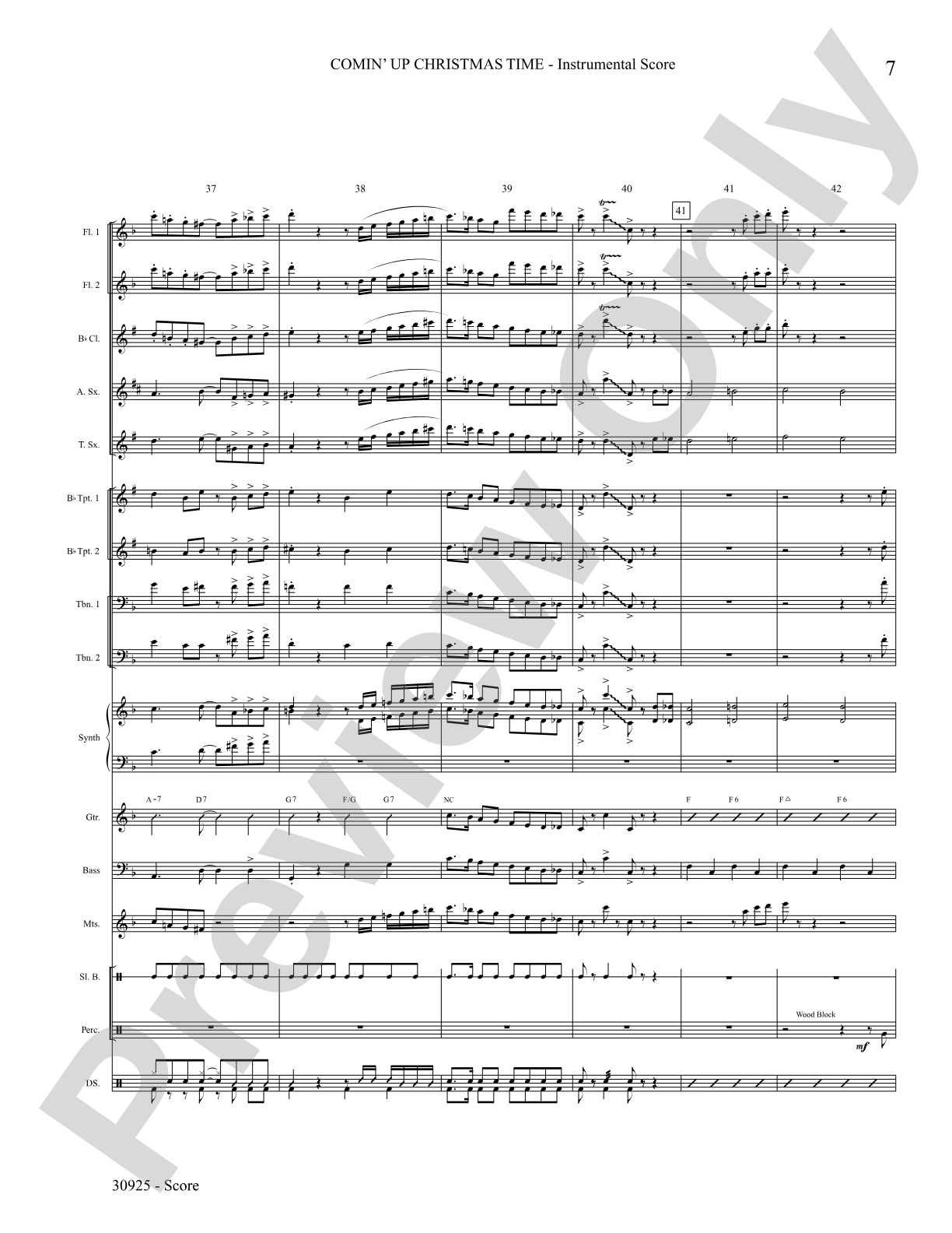 Comin' Up Christmas Time: Choral SoundPax